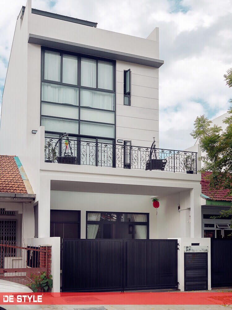 Contemporary, Modern Design - Balcony - Landed House - Design by De Style Interior Pte Ltd