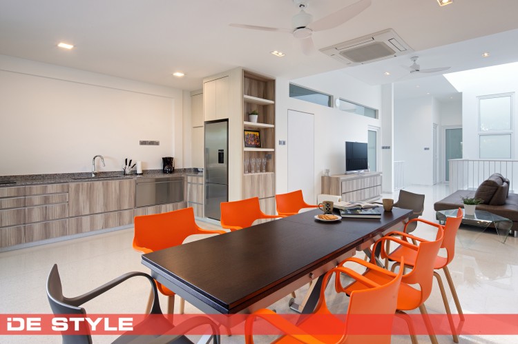 Minimalist Design - Dining Room - Landed House - Design by De Style Interior Pte Ltd