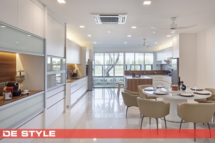 Minimalist Design - Dining Room - Landed House - Design by De Style Interior Pte Ltd