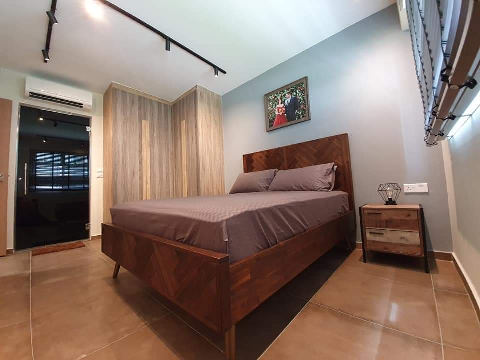 Contemporary, Industrial, Modern Design - Bedroom - HDB 4 Room - Design by Defour Home Studios Pte Ltd