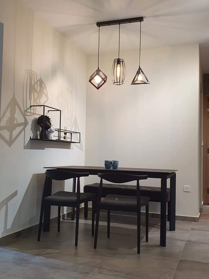 Contemporary, Industrial, Modern Design - Living Room - HDB 4 Room - Design by Defour Home Studios Pte Ltd