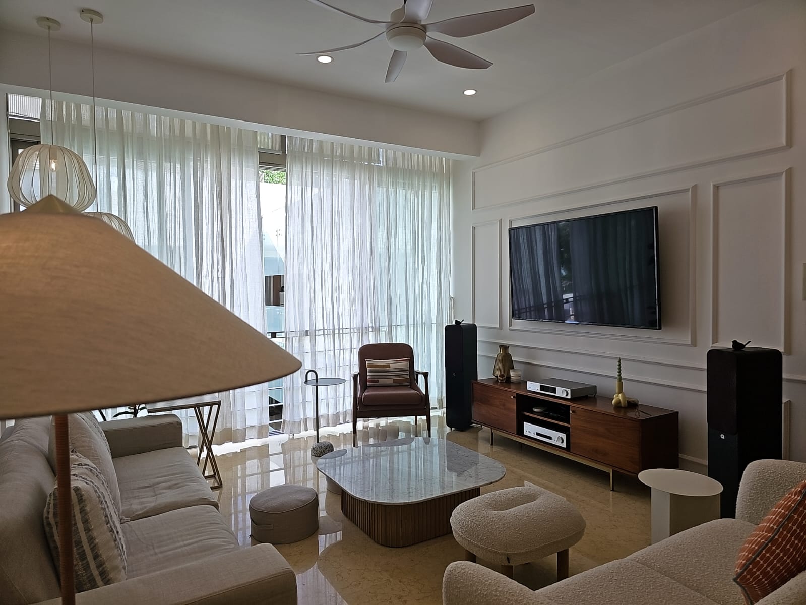 Modern, Scandinavian, Victorian Design - Living Room - Condominium - Design by Defour Home Studios Pte Ltd