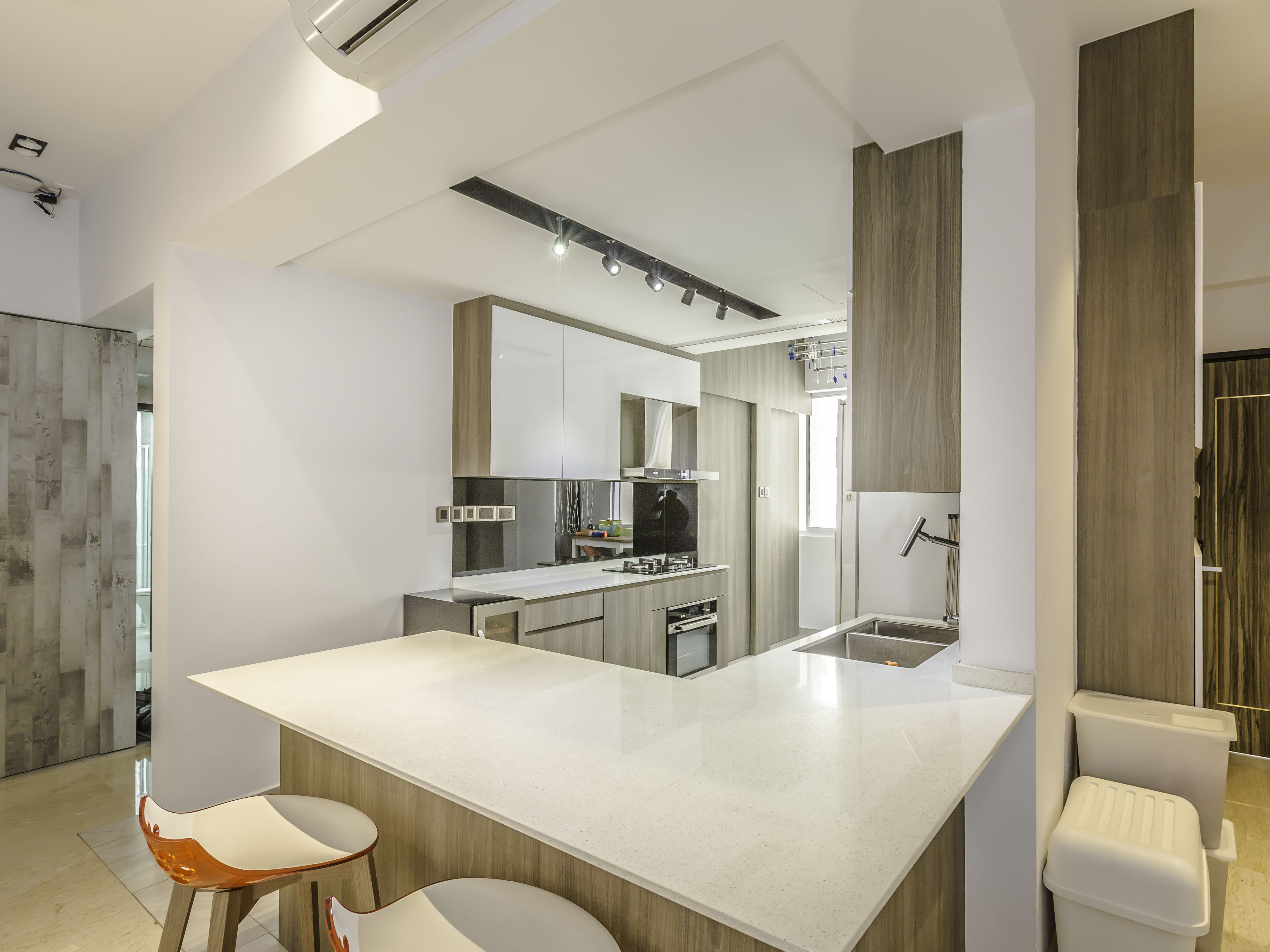 Minimalist Design - Kitchen - Condominium - Design by Des & Co Interior Pte Ltd