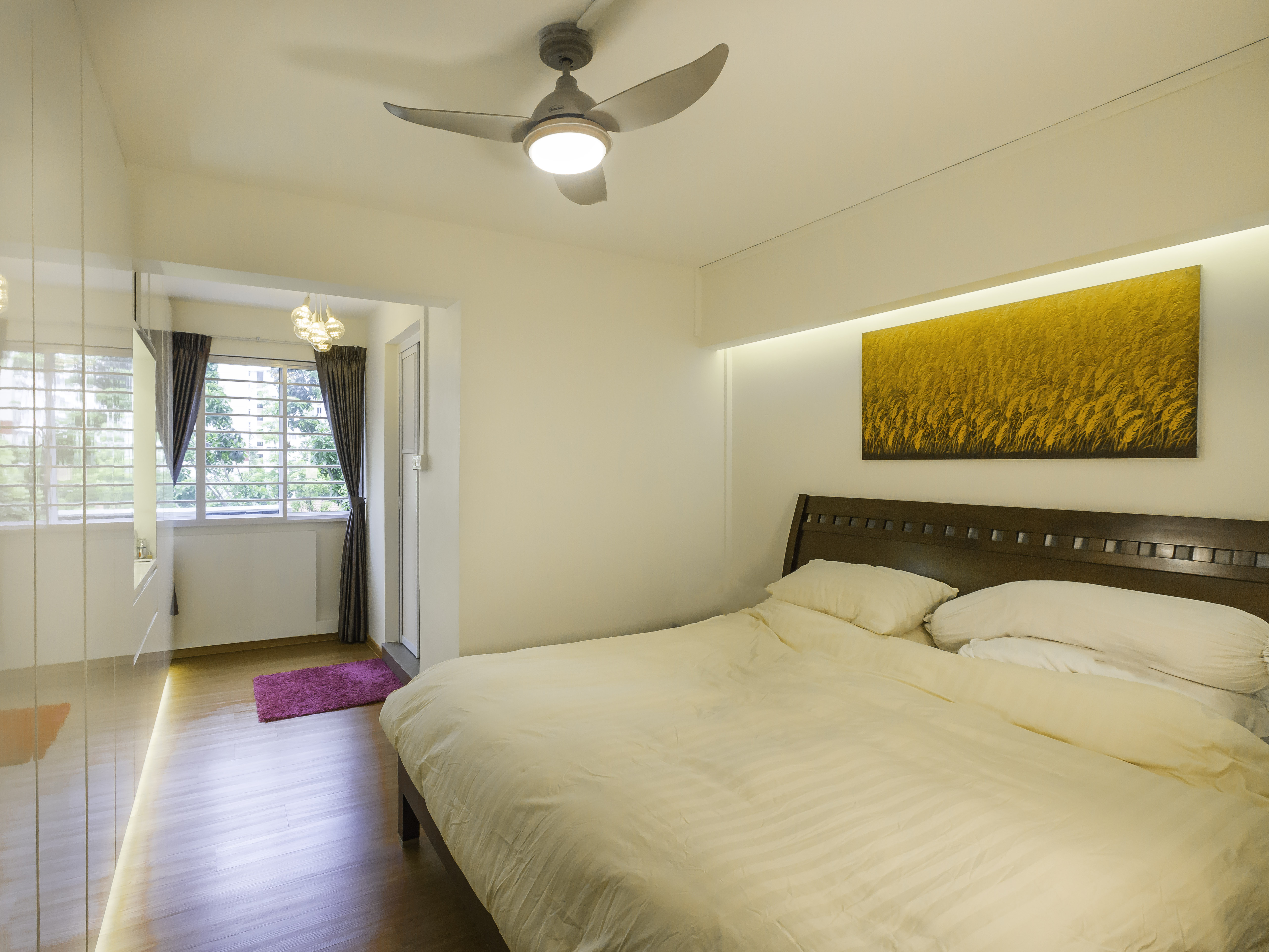 Contemporary Design - Bedroom - HDB 5 Room - Design by Des & Co Interior Pte Ltd