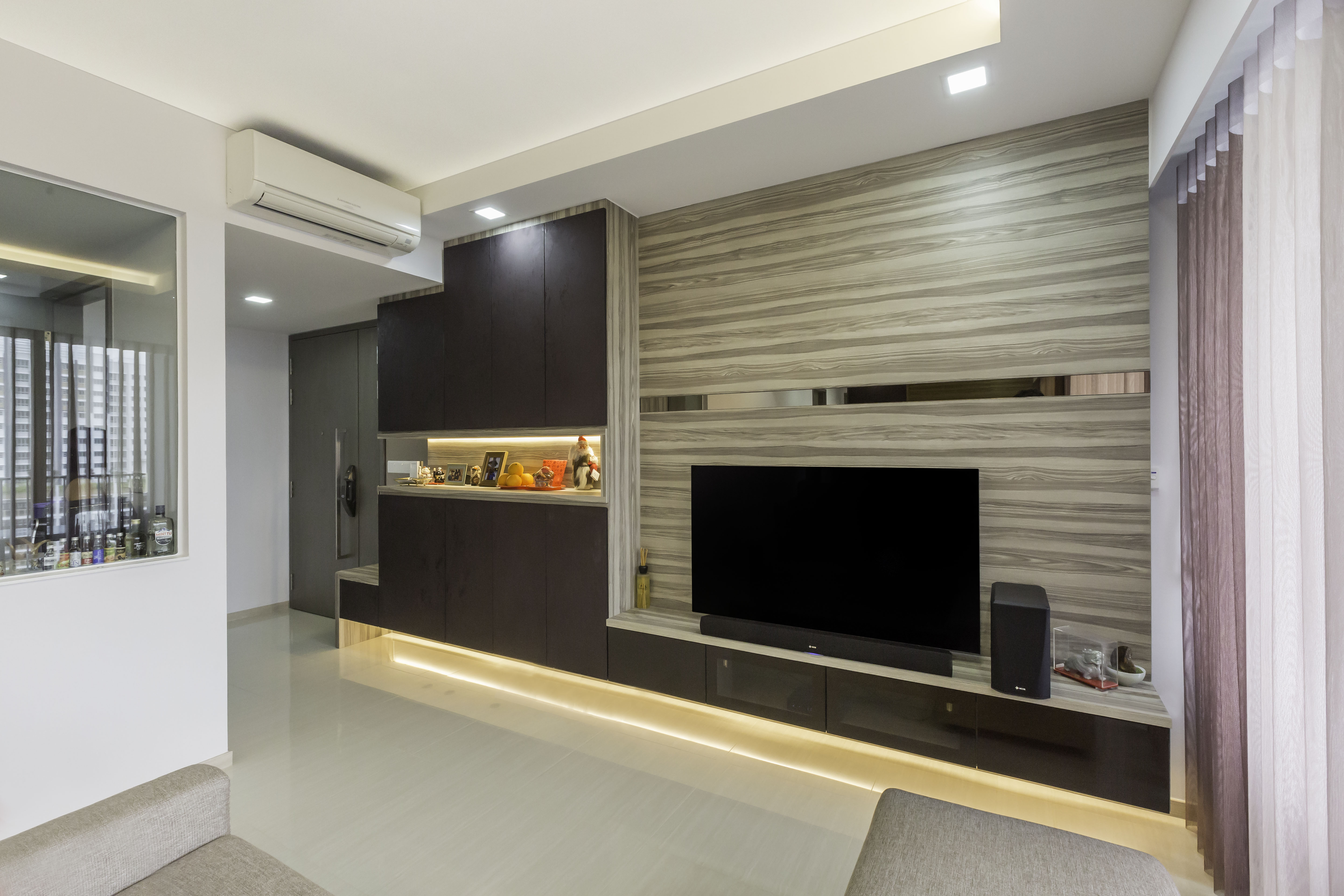 Contemporary, Modern Design - Living Room - Condominium - Design by Design 4 Space Pte Ltd