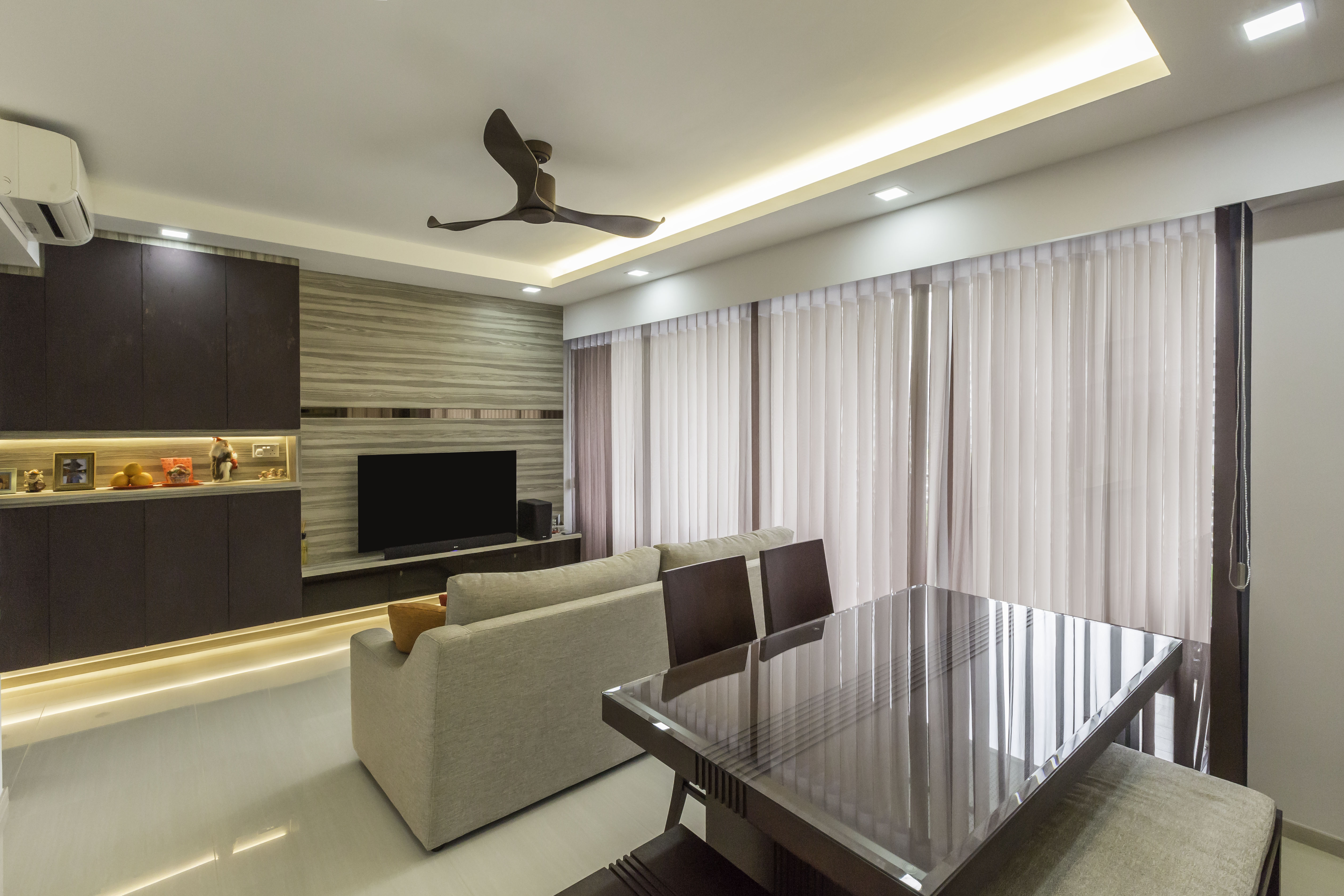 Contemporary, Modern Design - Dining Room - Condominium - Design by Design 4 Space Pte Ltd