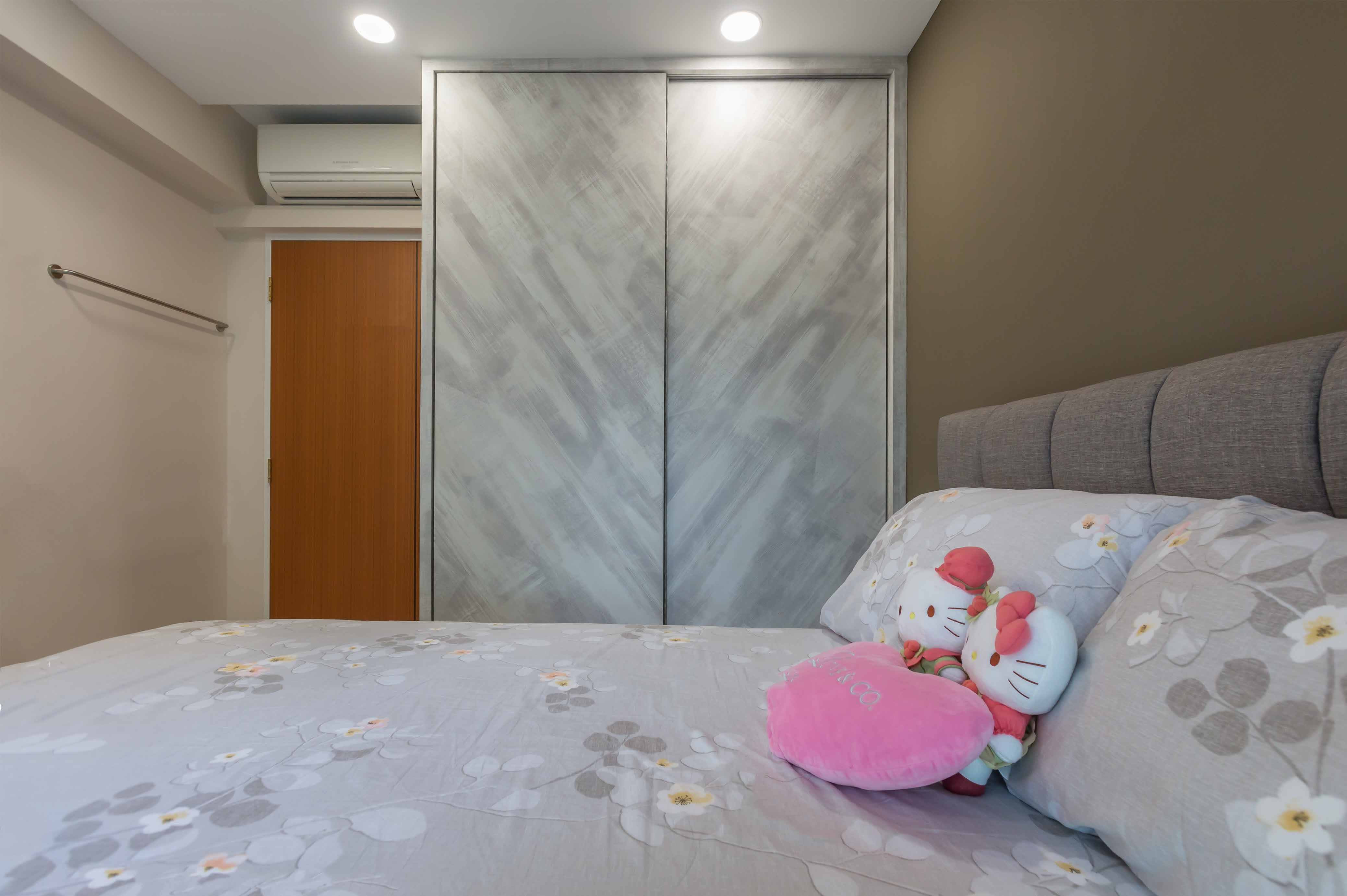 Contemporary, Modern Design - Bedroom - HDB 4 Room - Design by Design 4 Space Pte Ltd