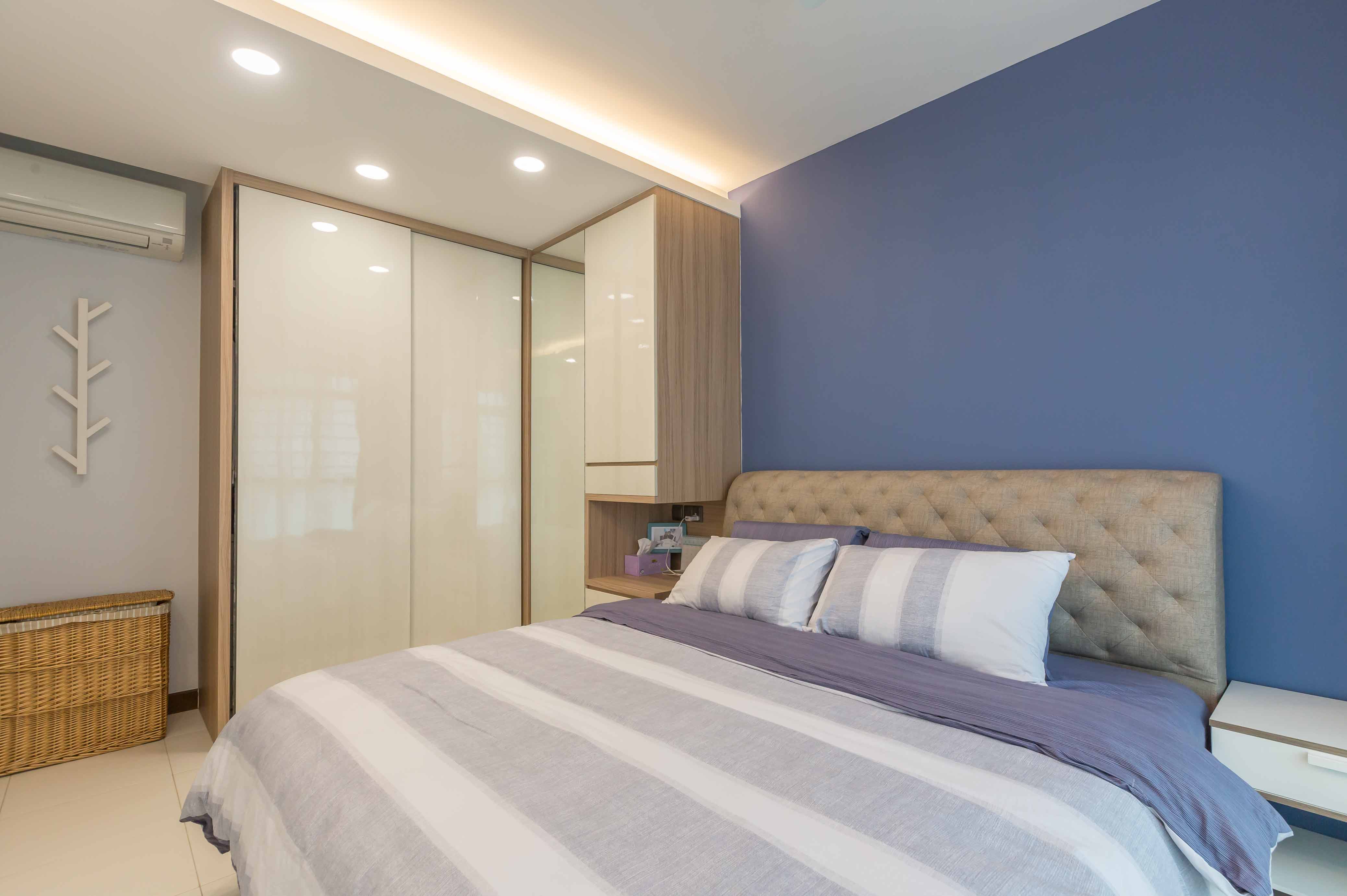 Contemporary, Modern Design - Bedroom - HDB 4 Room - Design by Design 4 Space Pte Ltd