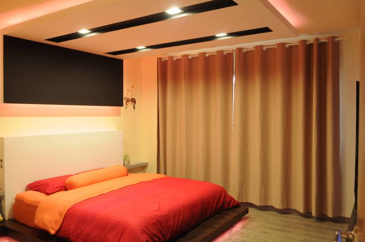 Minimalist, Modern Design - Bedroom - HDB 5 Room - Design by Design 4 Space Pte Ltd