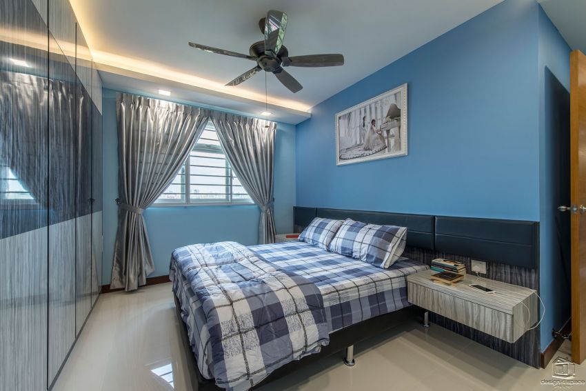 Contemporary, Modern, Retro Design - Bedroom - HDB 4 Room - Design by Design 4 Space Pte Ltd