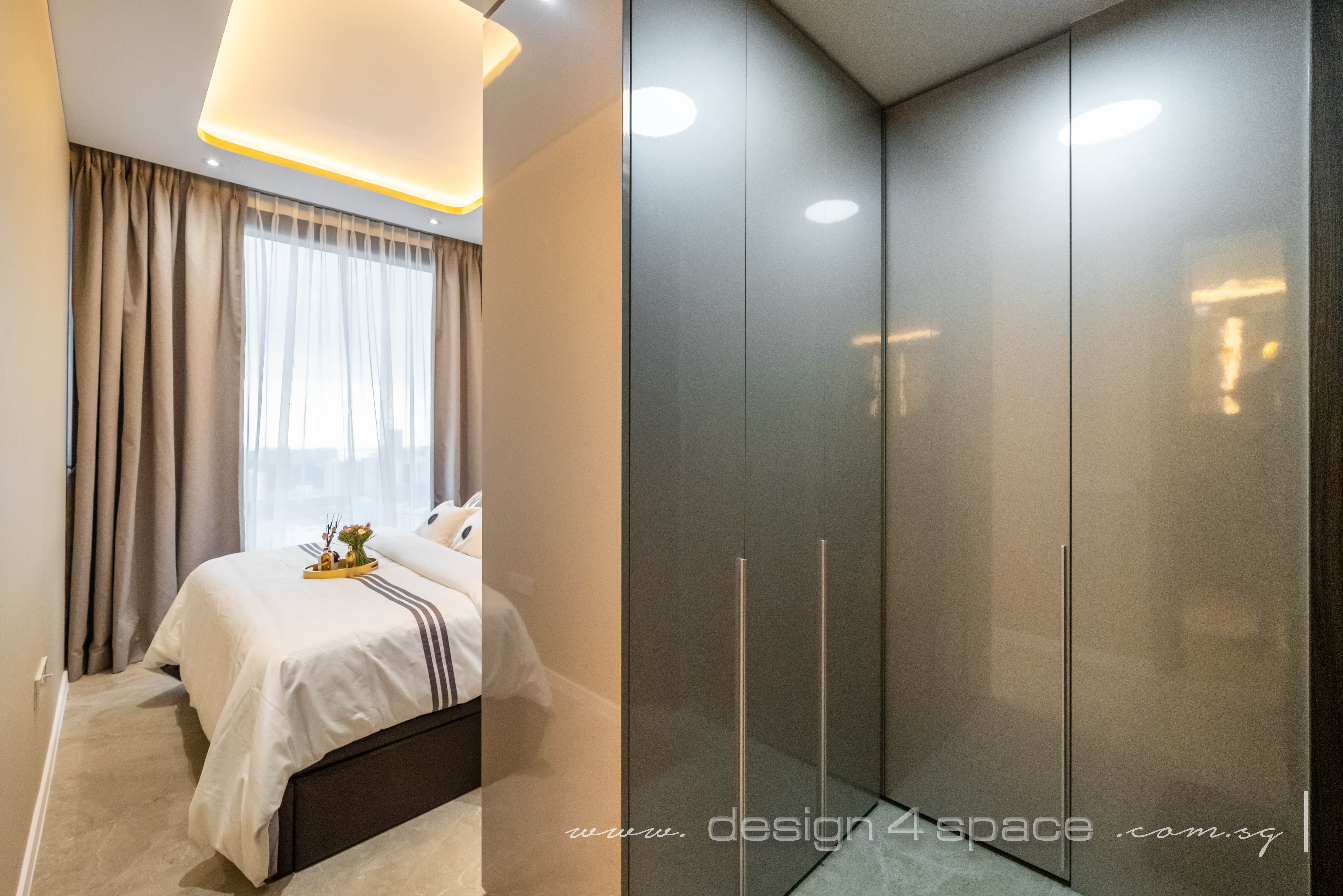 Modern Design - Bedroom - Condominium - Design by Design 4 Space Pte Ltd