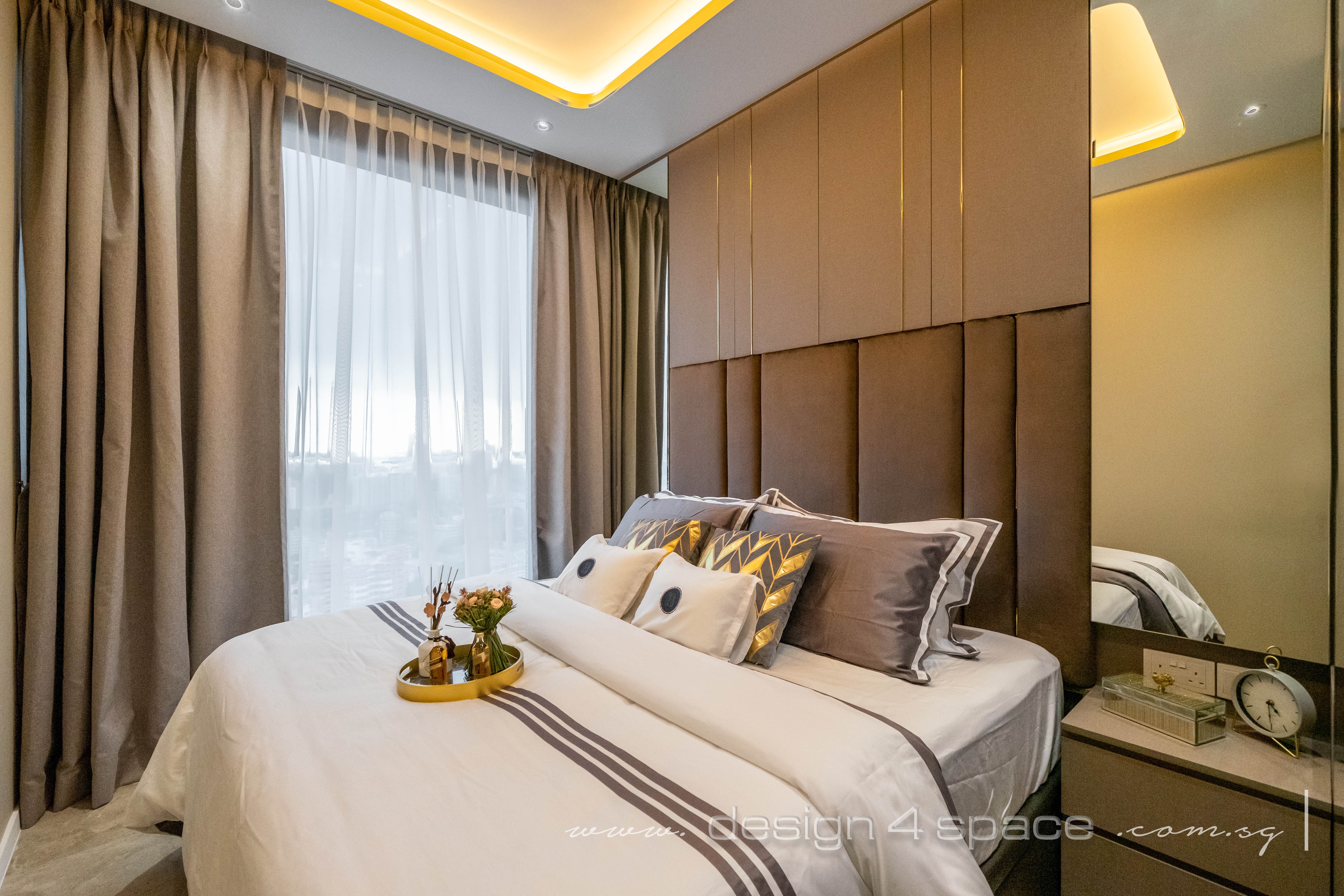 Modern Design - Bedroom - Condominium - Design by Design 4 Space Pte Ltd