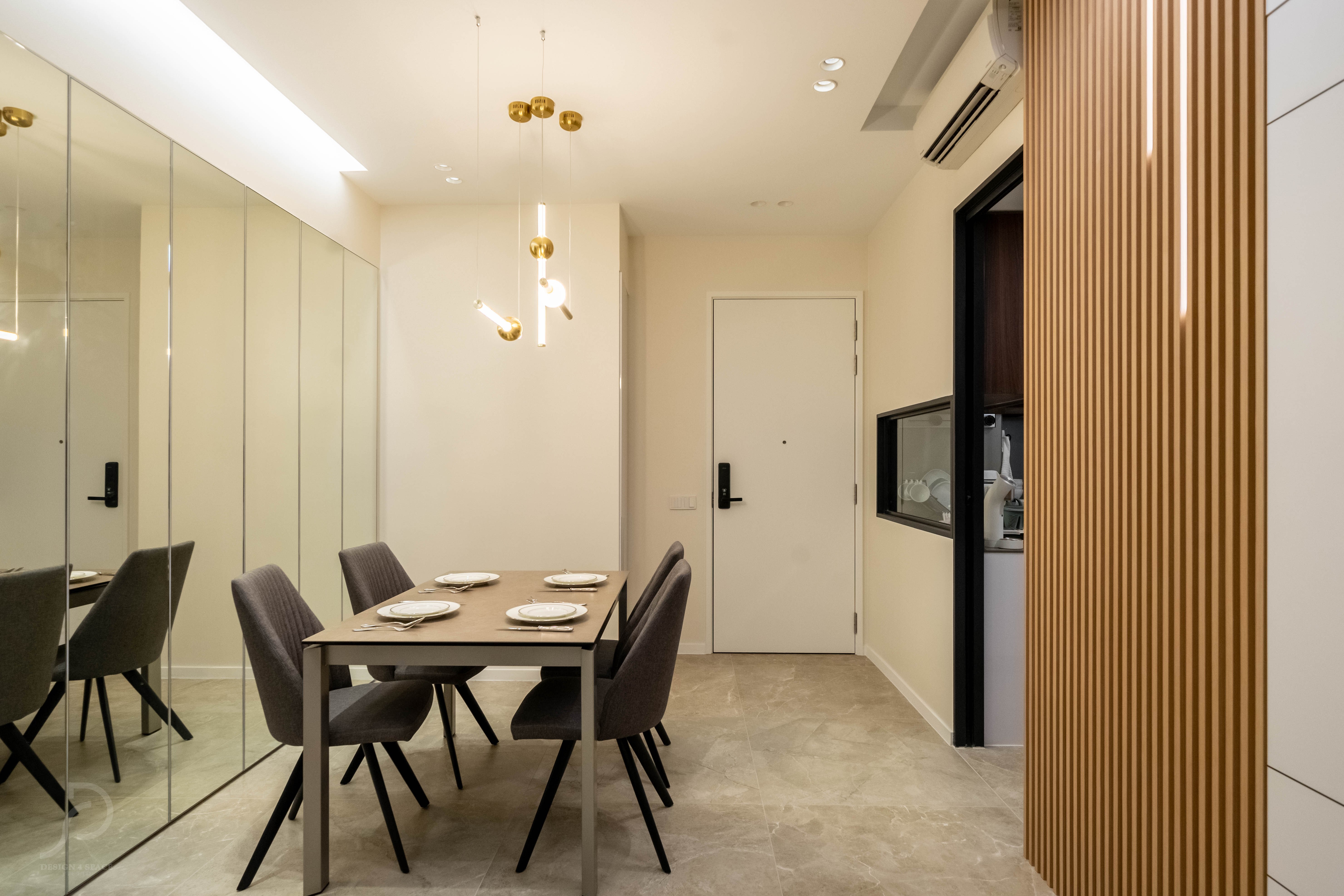 Contemporary Design - Dining Room - Condominium - Design by Design 4 Space Pte Ltd