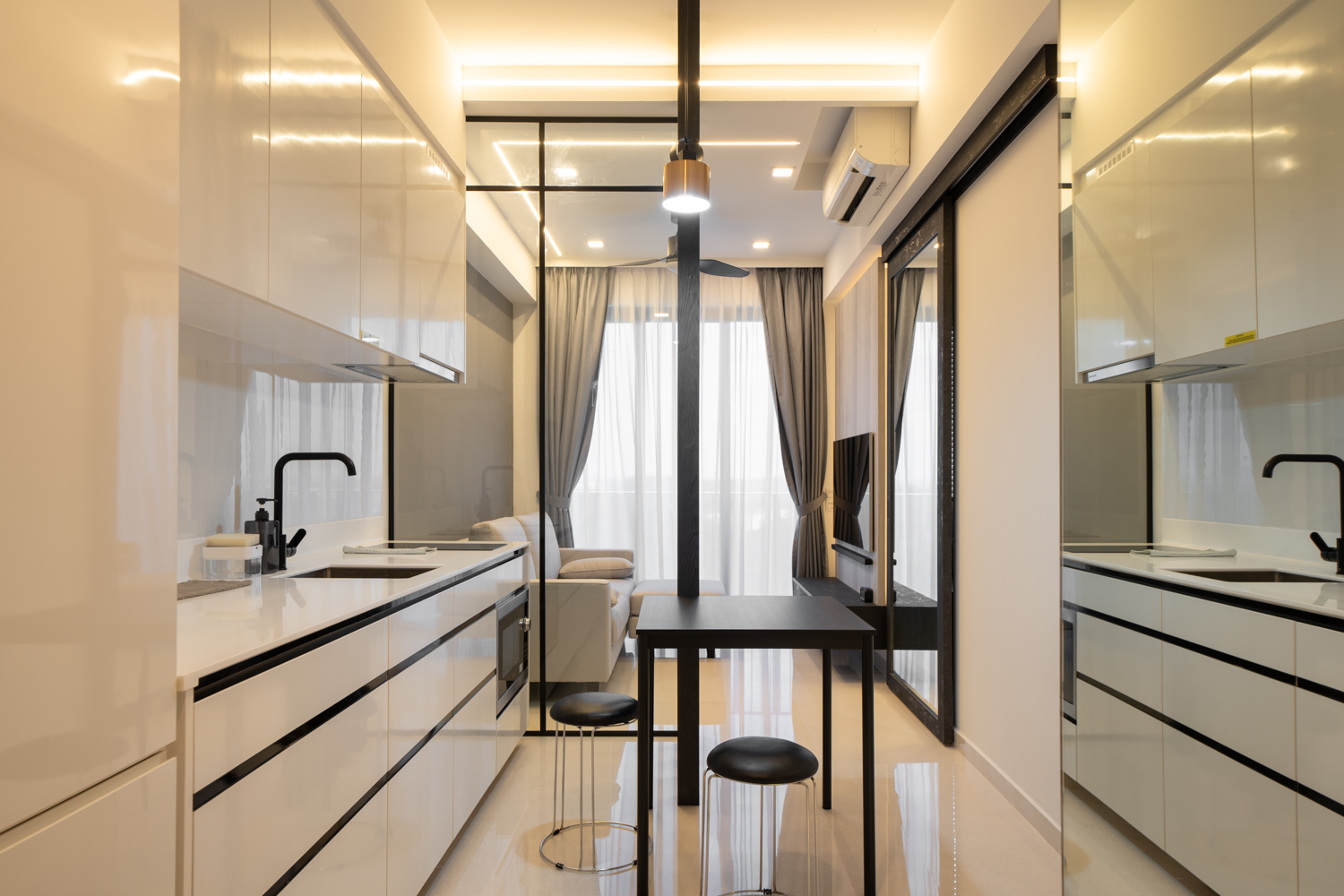 Contemporary, Modern Design - Kitchen - Condominium - Design by Design 4 Space Pte Ltd