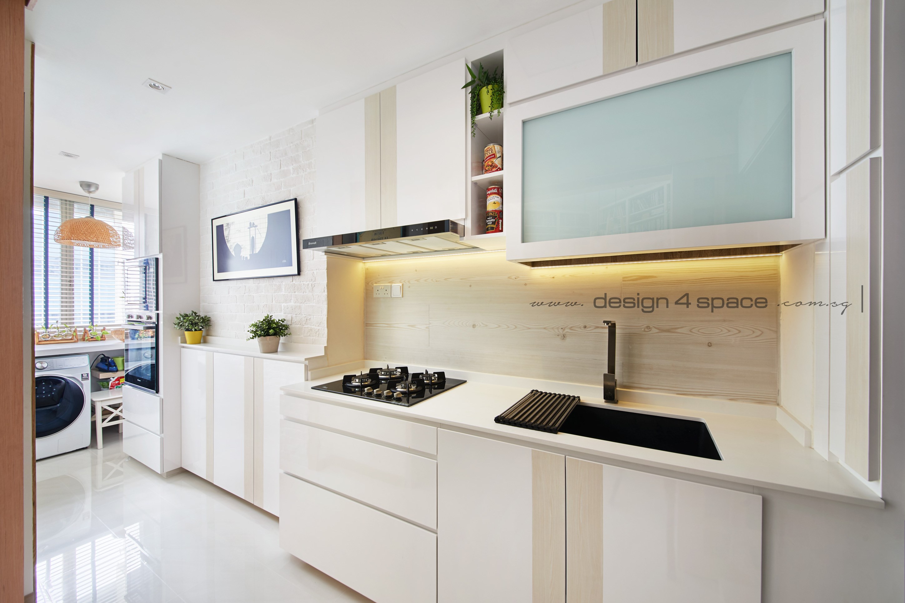 Minimalist Design - Kitchen - Condominium - Design by Design 4 Space Pte Ltd