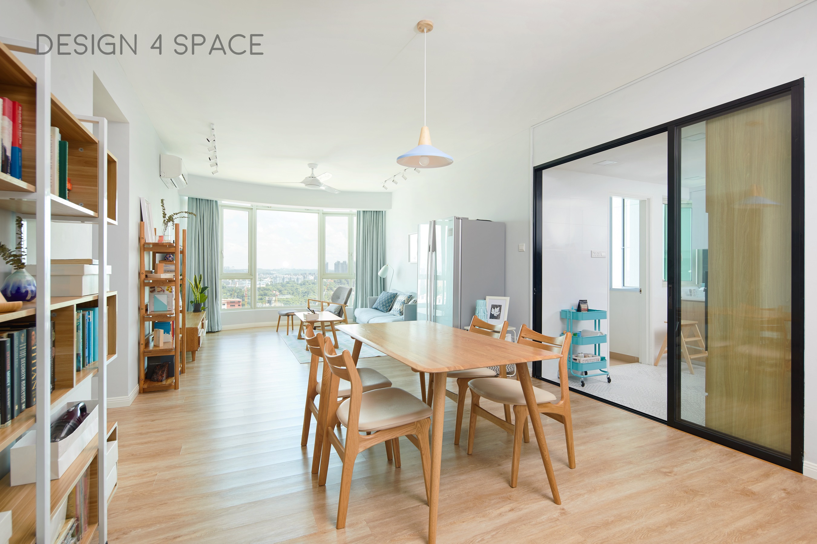 Contemporary, Minimalist, Scandinavian Design - Dining Room - Condominium - Design by Design 4 Space Pte Ltd