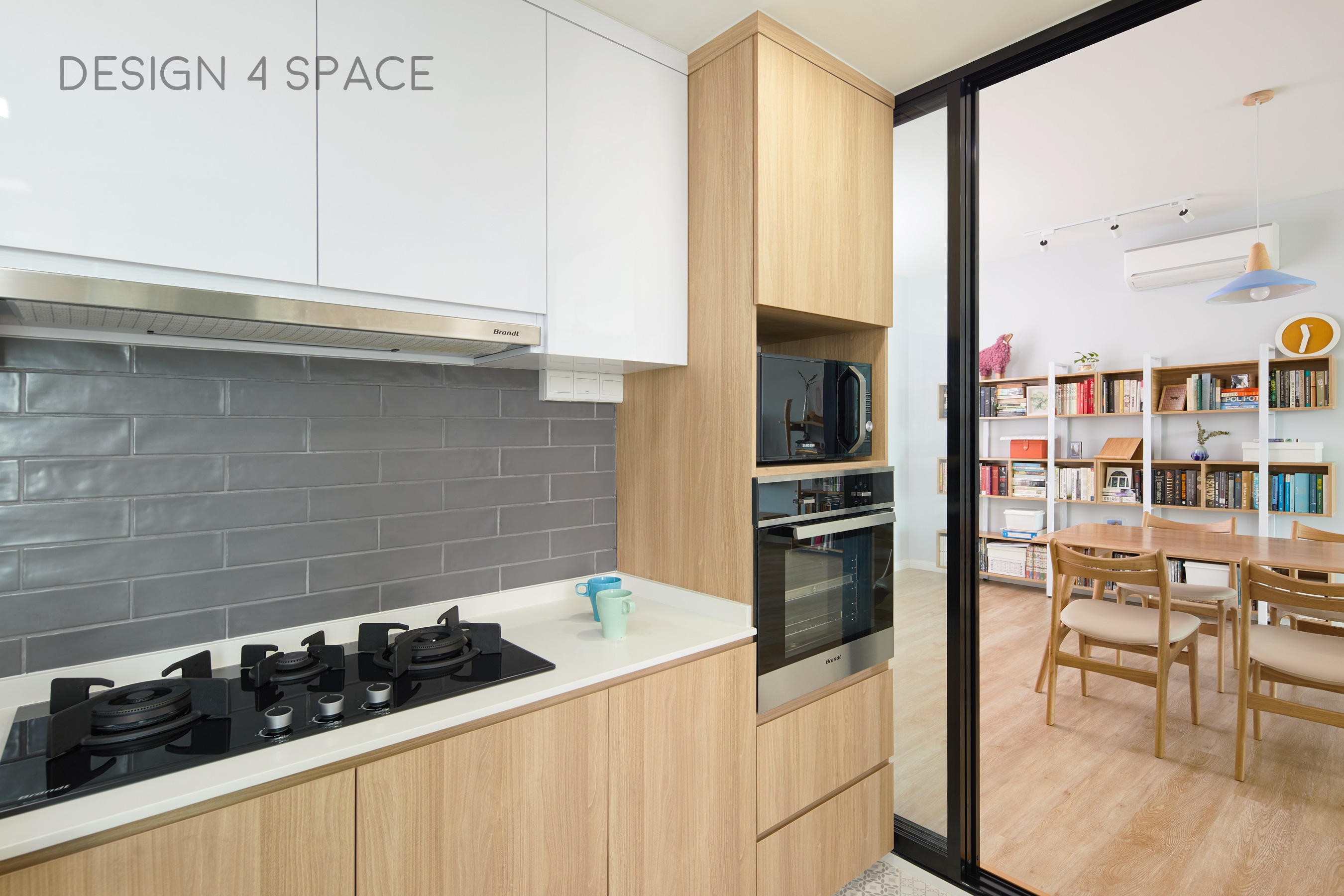 Contemporary, Minimalist, Scandinavian Design - Kitchen - Condominium - Design by Design 4 Space Pte Ltd