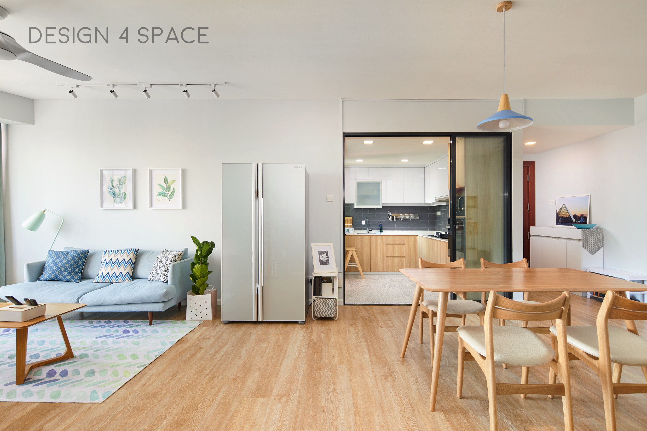 Contemporary, Minimalist, Scandinavian Design - Dining Room - Condominium - Design by Design 4 Space Pte Ltd