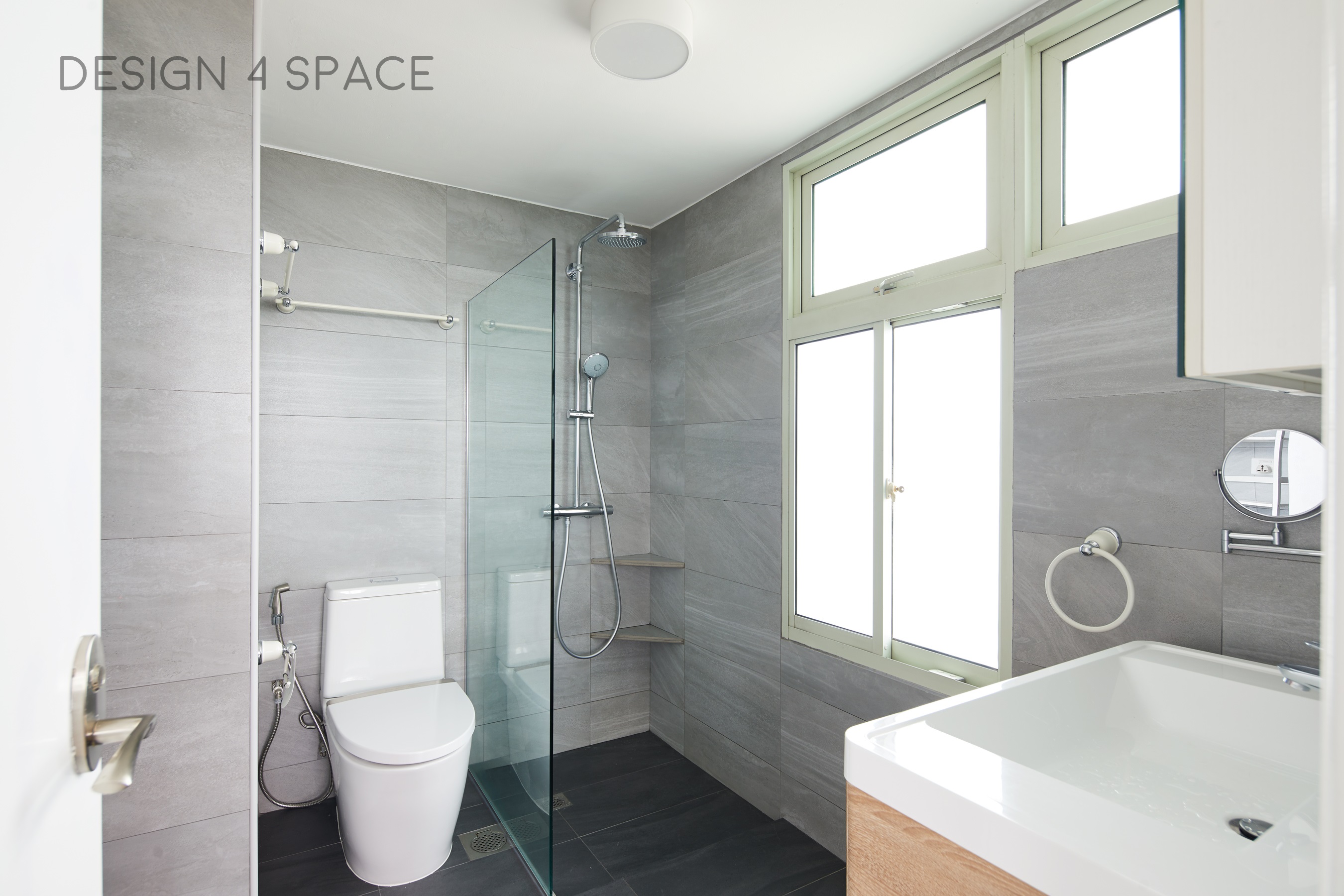 Contemporary, Minimalist, Scandinavian Design - Bathroom - Condominium - Design by Design 4 Space Pte Ltd