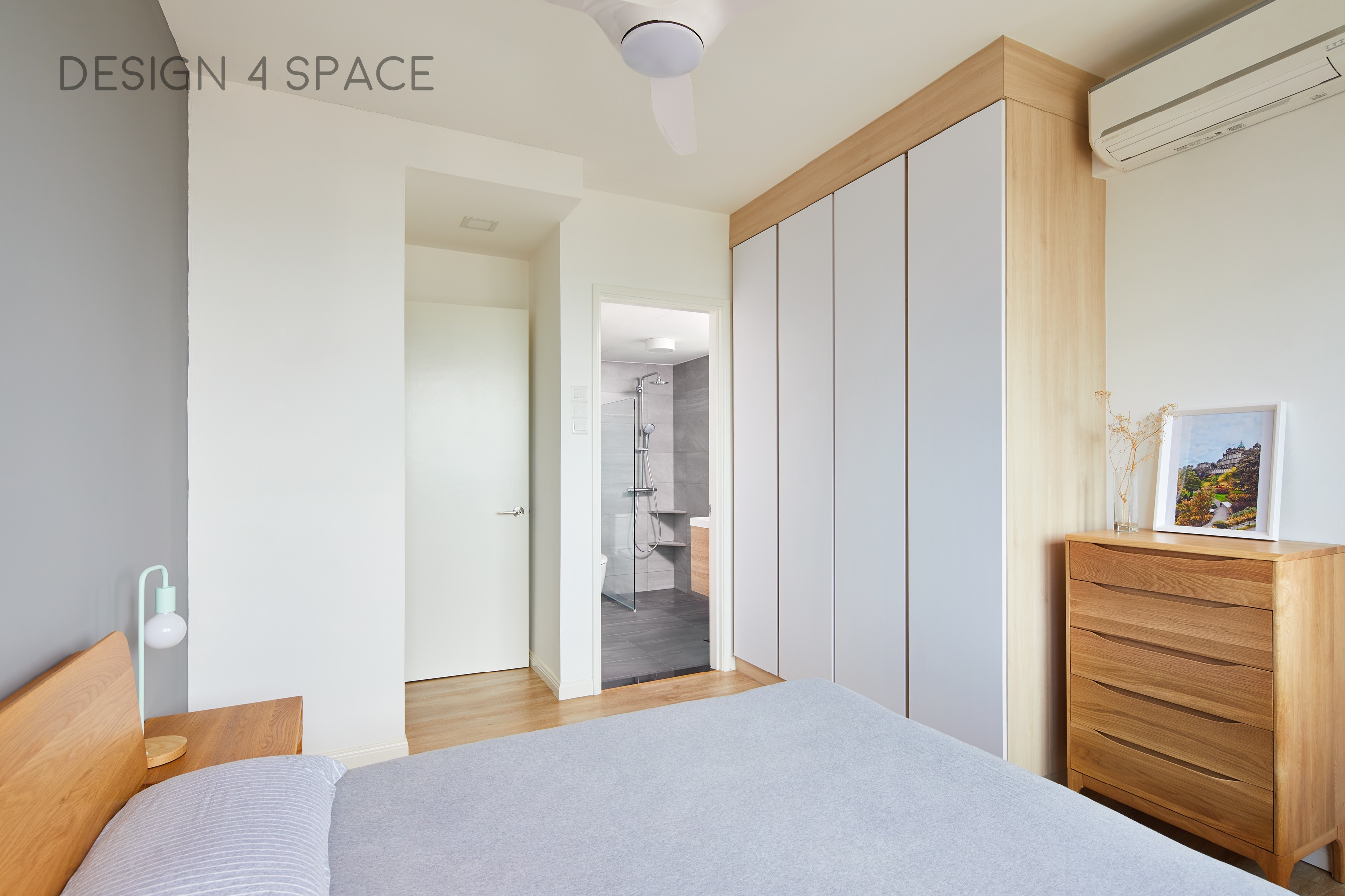 Contemporary, Minimalist, Scandinavian Design - Bedroom - Condominium - Design by Design 4 Space Pte Ltd