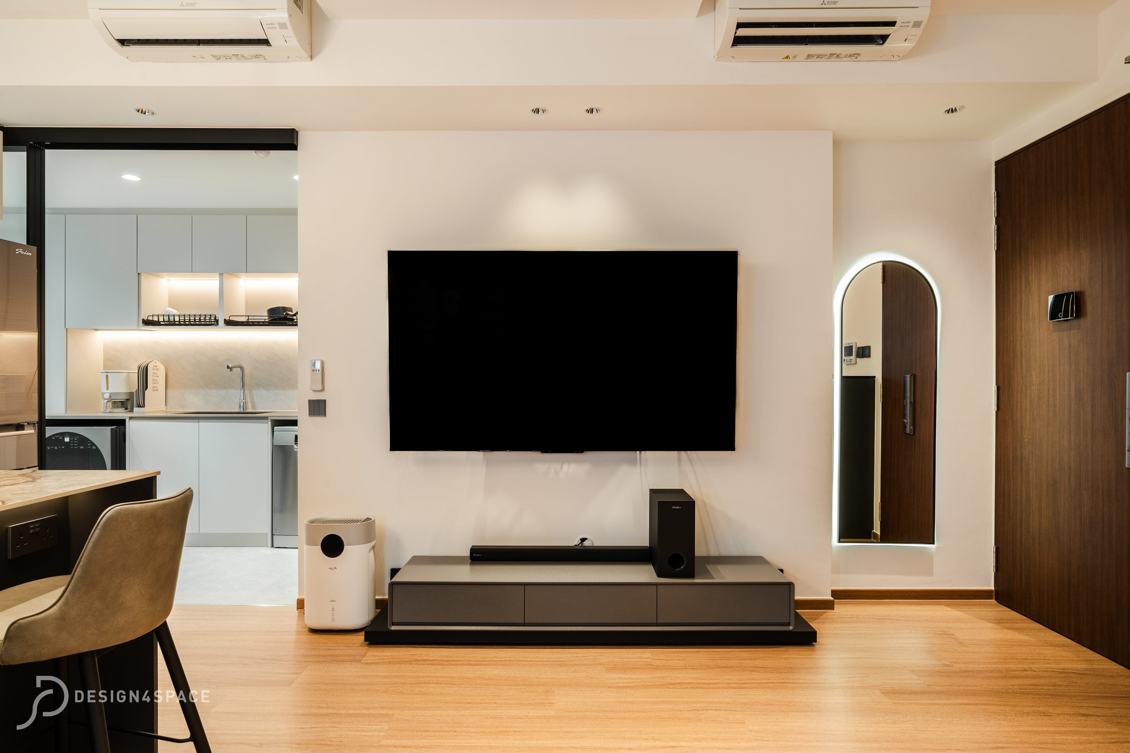 Contemporary, Modern Design - Living Room - Condominium - Design by Design 4 Space Pte Ltd