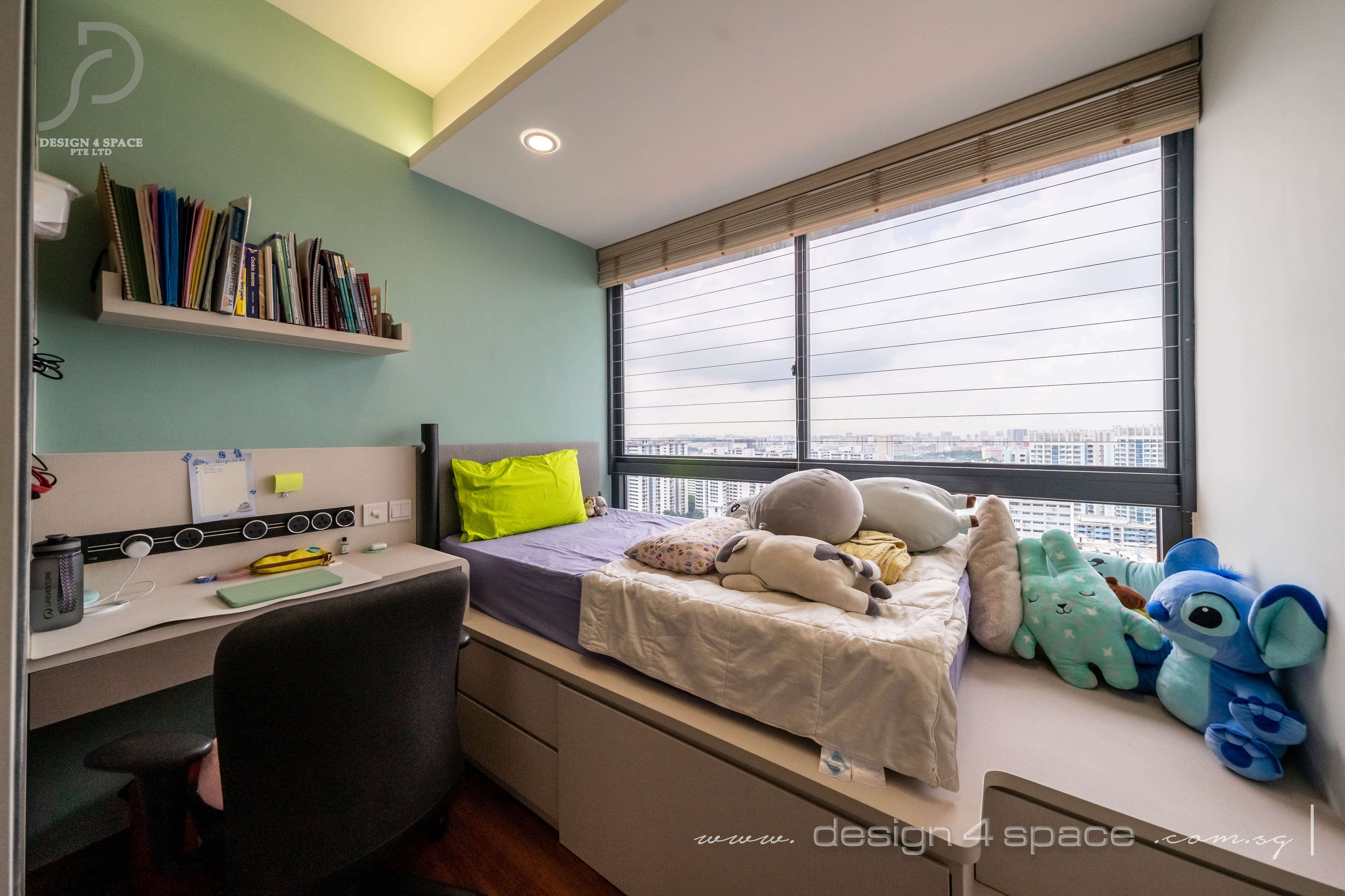 Modern Design - Bedroom - Condominium - Design by Design 4 Space Pte Ltd