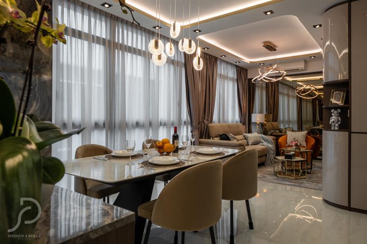 Modern Design - Dining Room - Condominium - Design by Design 4 Space Pte Ltd