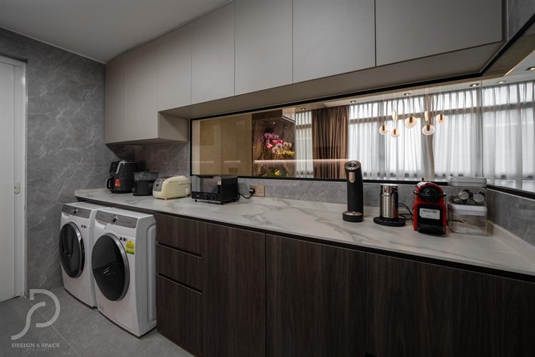 Modern Design - Kitchen - Condominium - Design by Design 4 Space Pte Ltd