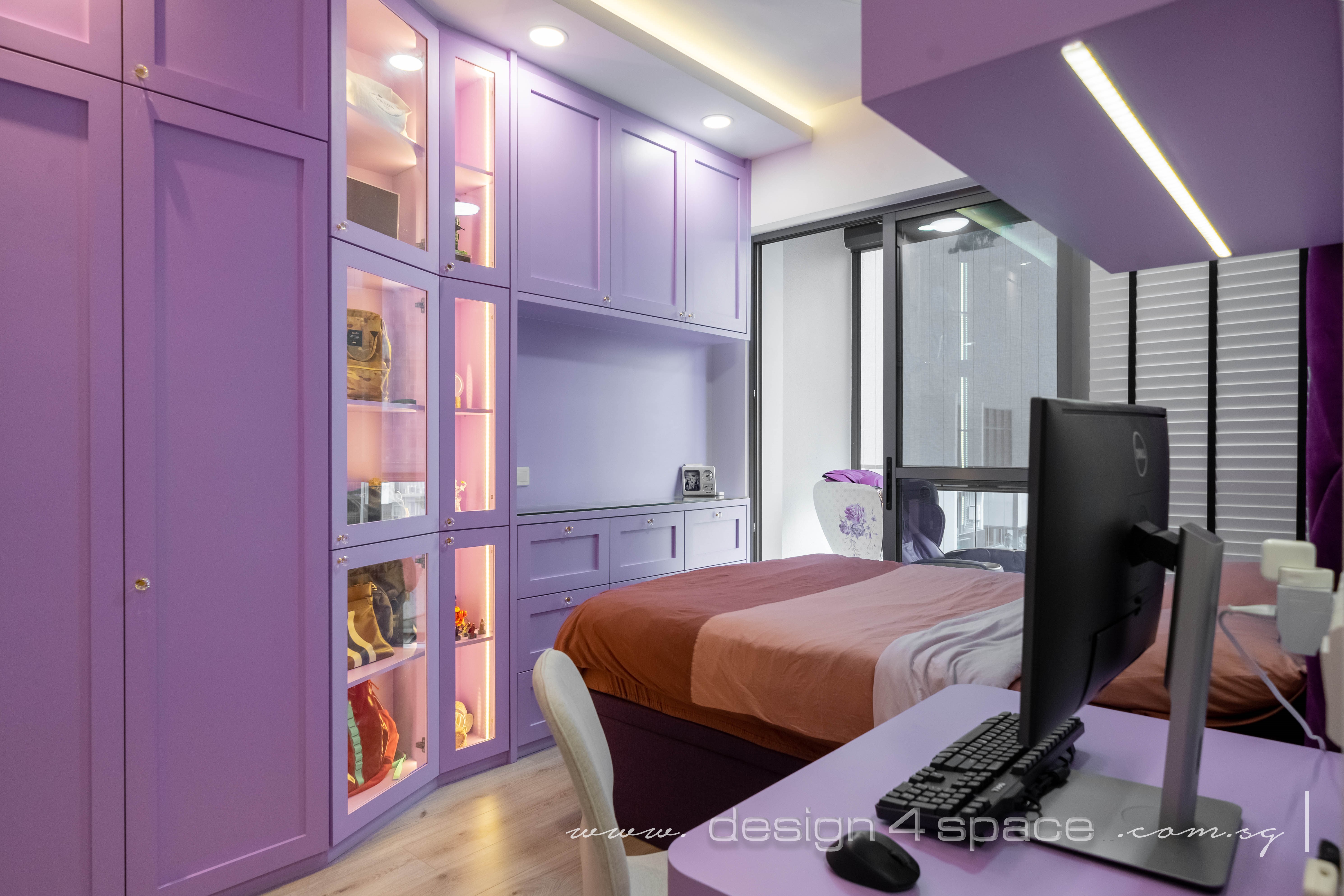 Modern Design - Bedroom - Condominium - Design by Design 4 Space Pte Ltd