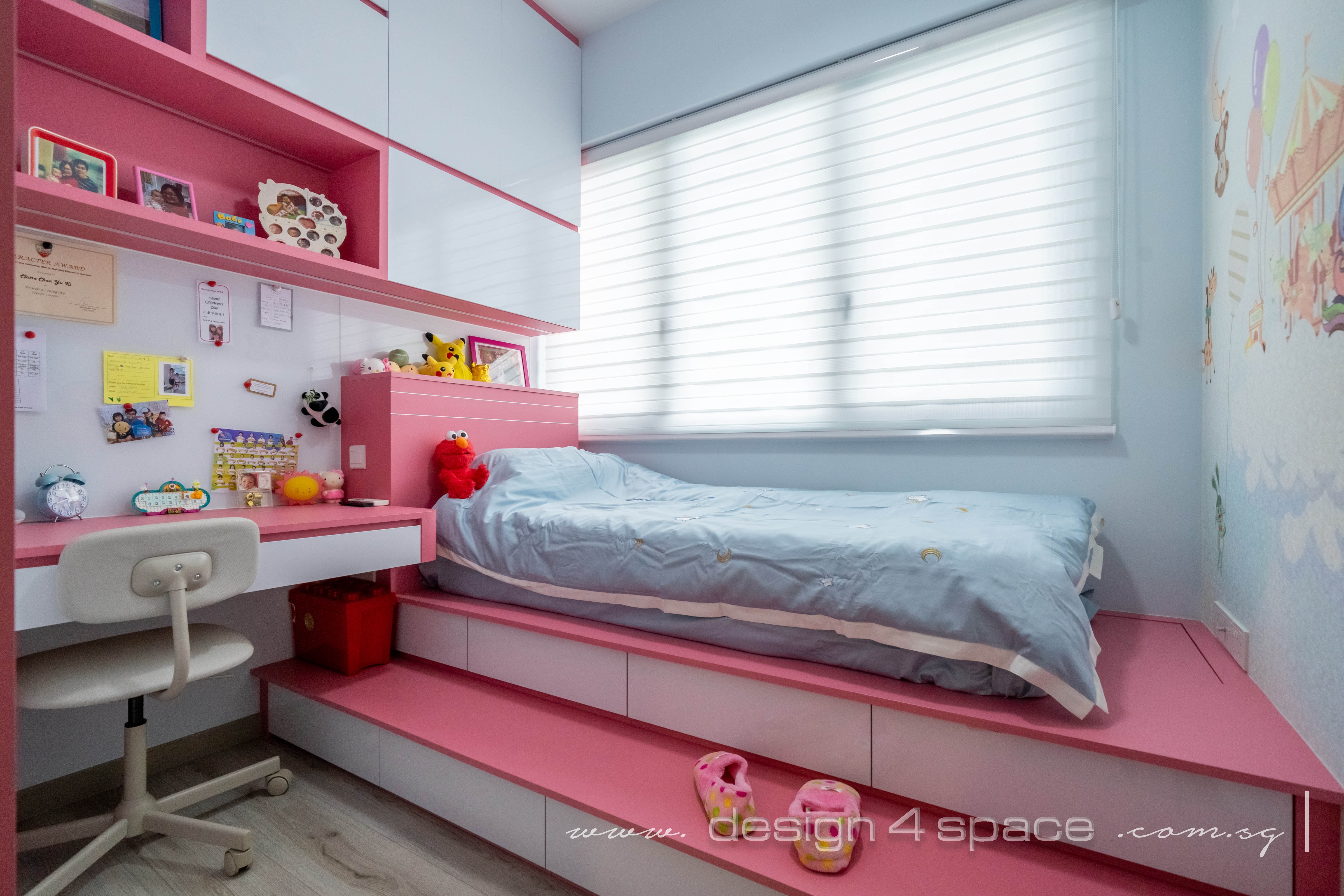 Modern Design - Bedroom - Condominium - Design by Design 4 Space Pte Ltd