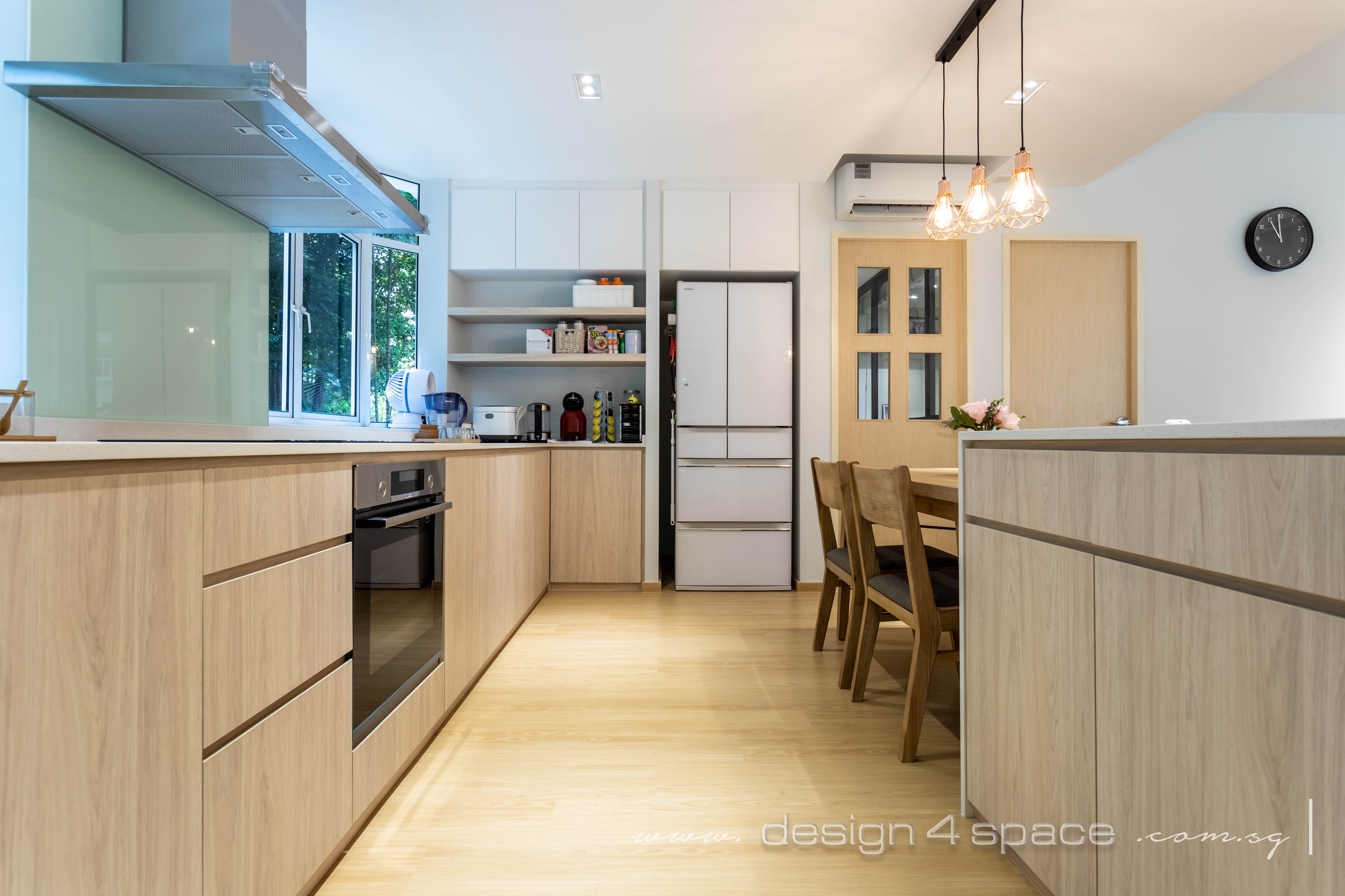 Scandinavian Design - Kitchen - Condominium - Design by Design 4 Space Pte Ltd
