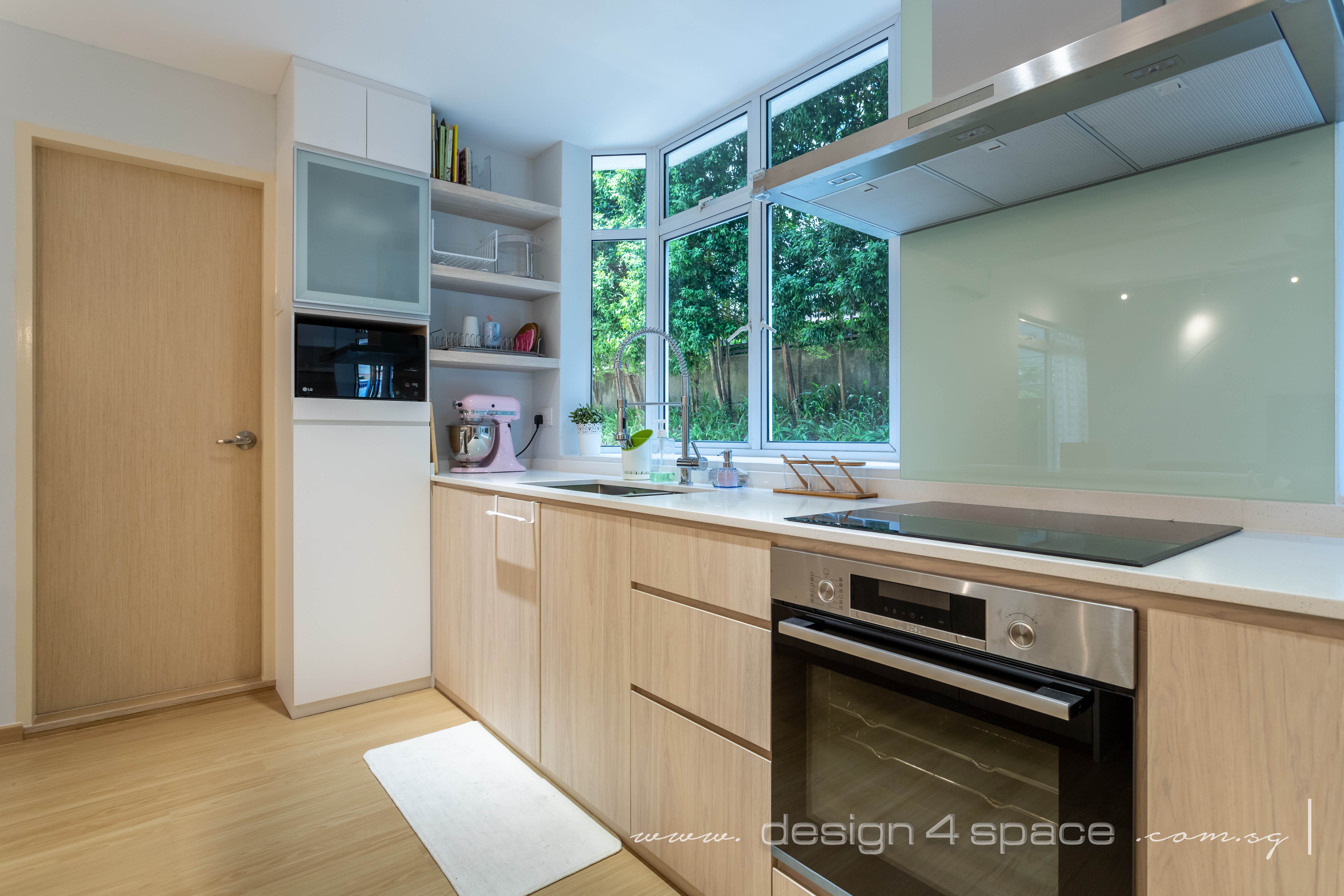 Scandinavian Design - Kitchen - Condominium - Design by Design 4 Space Pte Ltd