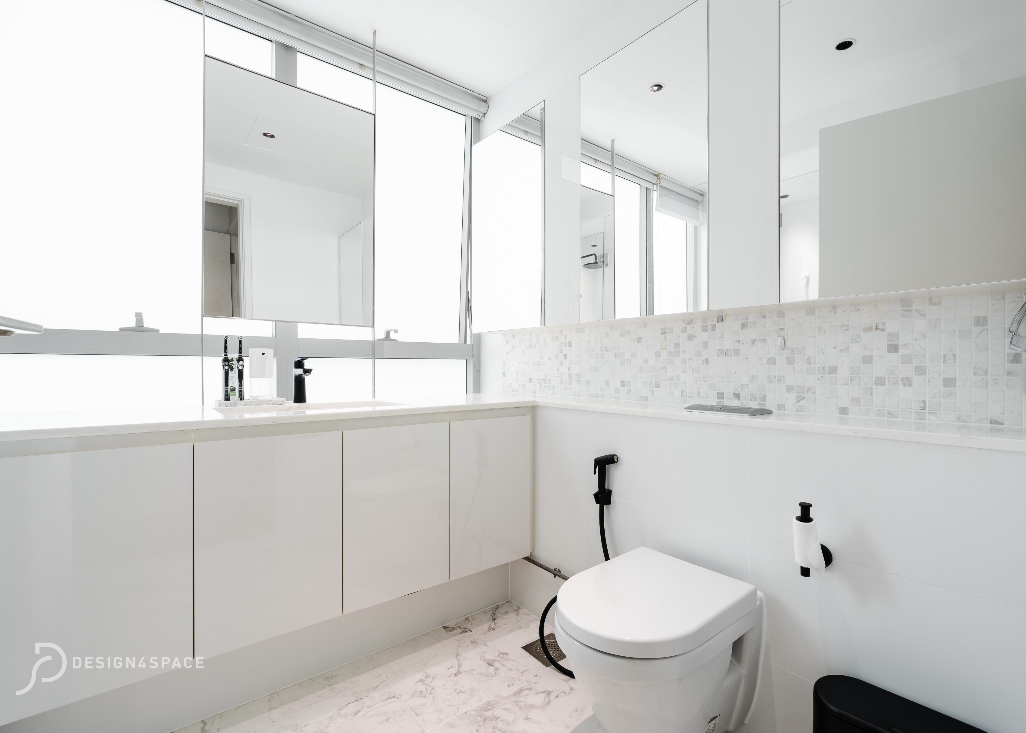 Contemporary, Modern Design - Bathroom - Condominium - Design by Design 4 Space Pte Ltd