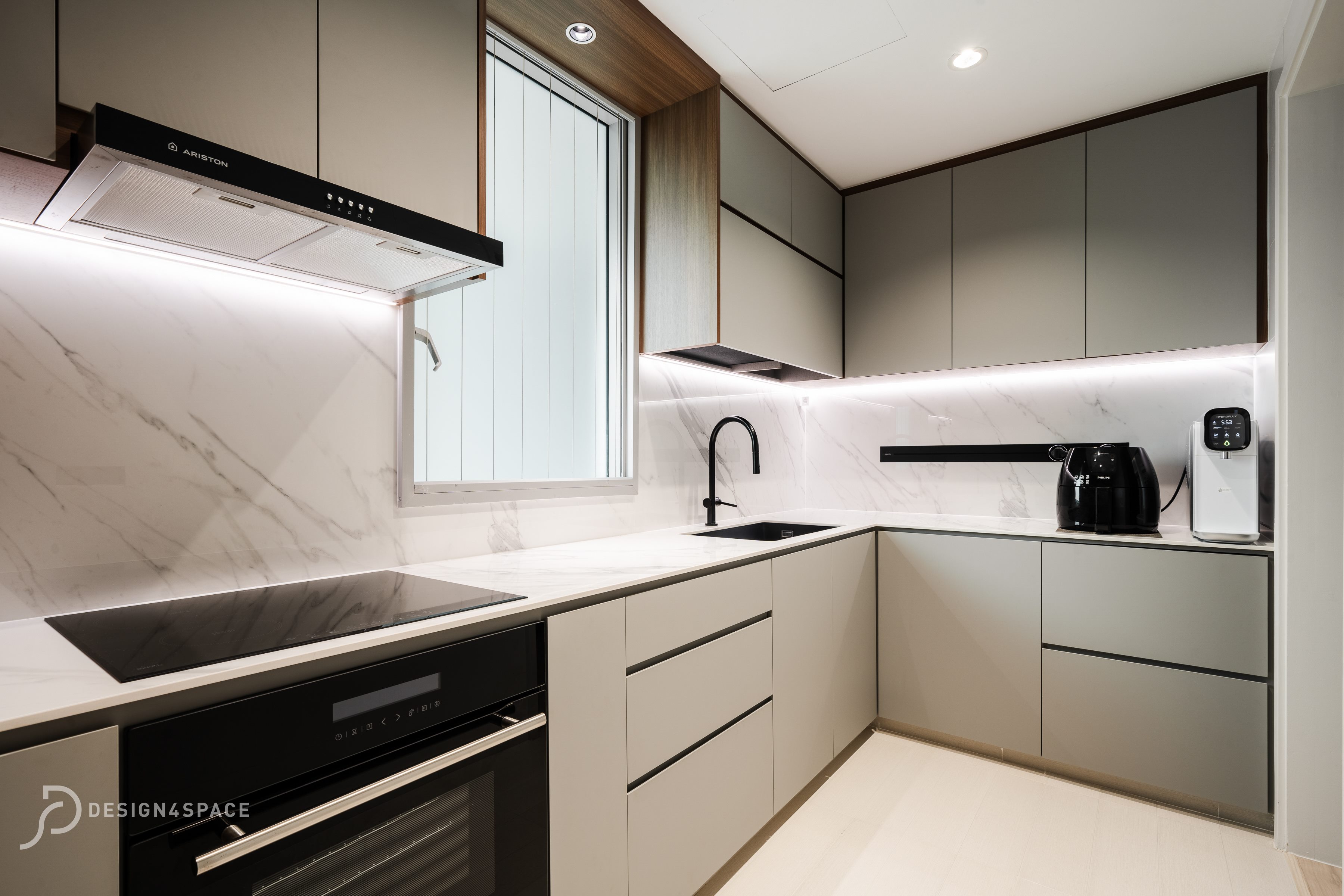 Contemporary, Modern Design - Kitchen - Condominium - Design by Design 4 Space Pte Ltd