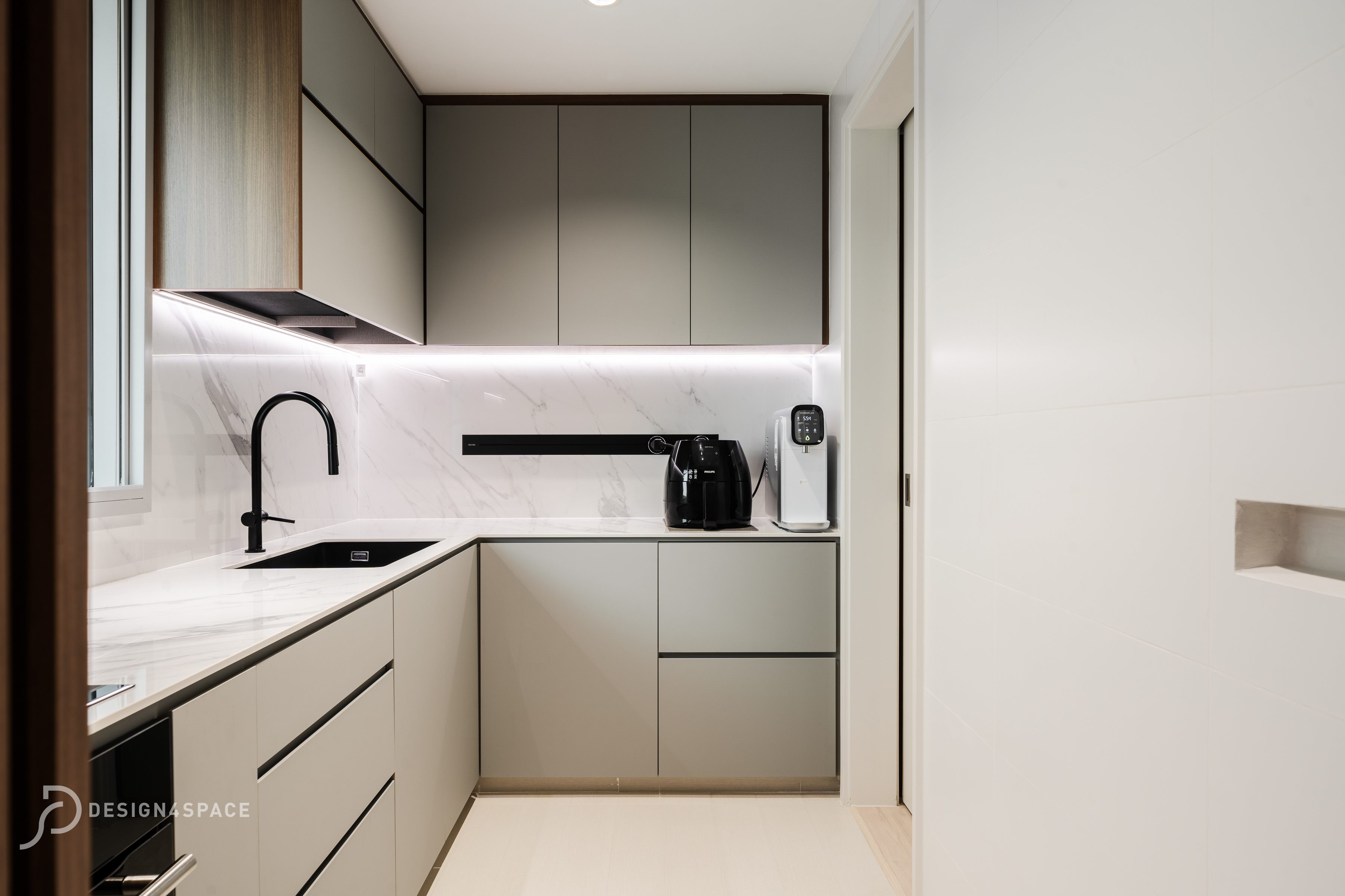 Contemporary, Modern Design - Kitchen - Condominium - Design by Design 4 Space Pte Ltd