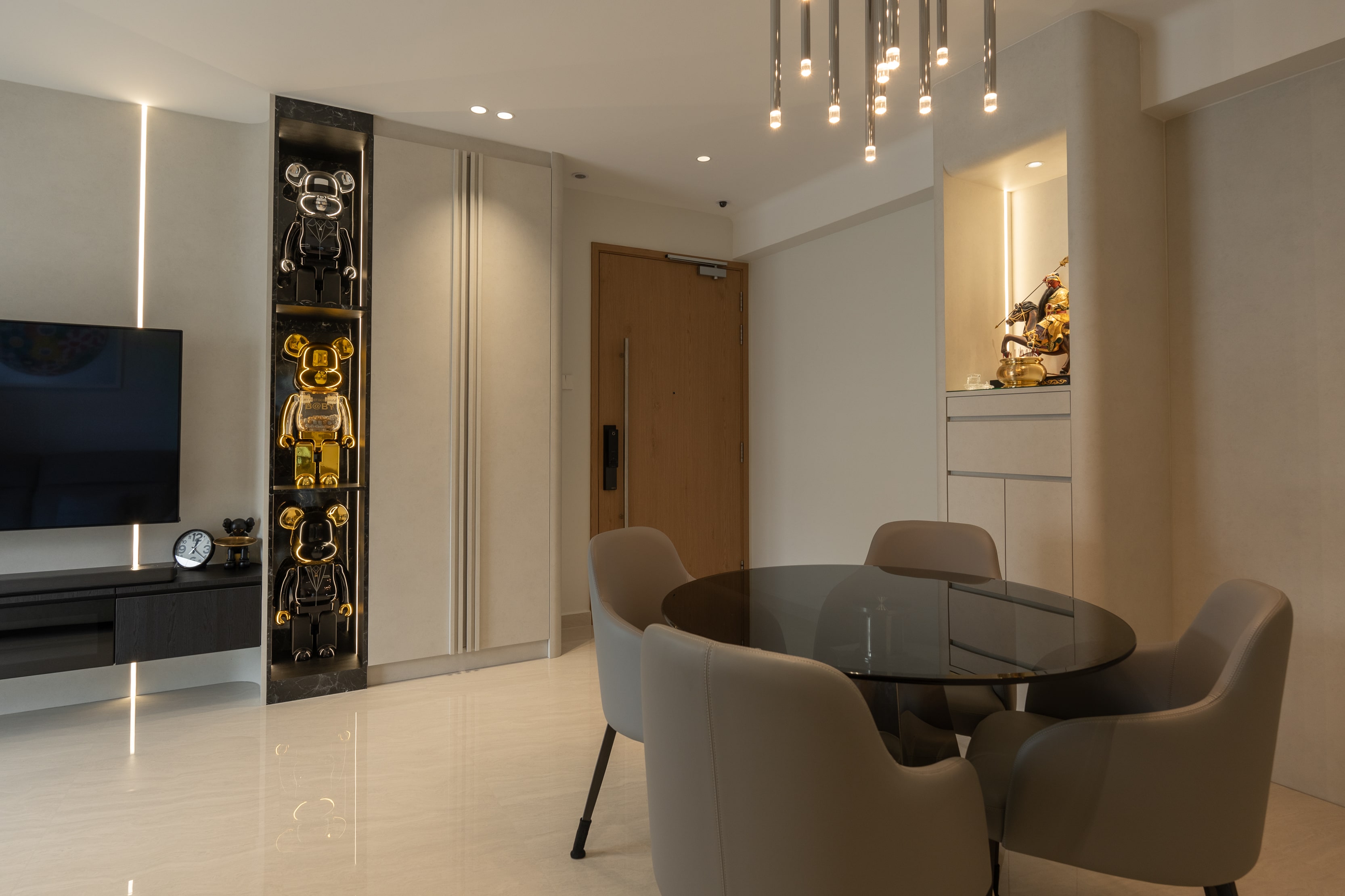 Contemporary, Modern Design - Living Room - Condominium - Design by Design 4 Space Pte Ltd
