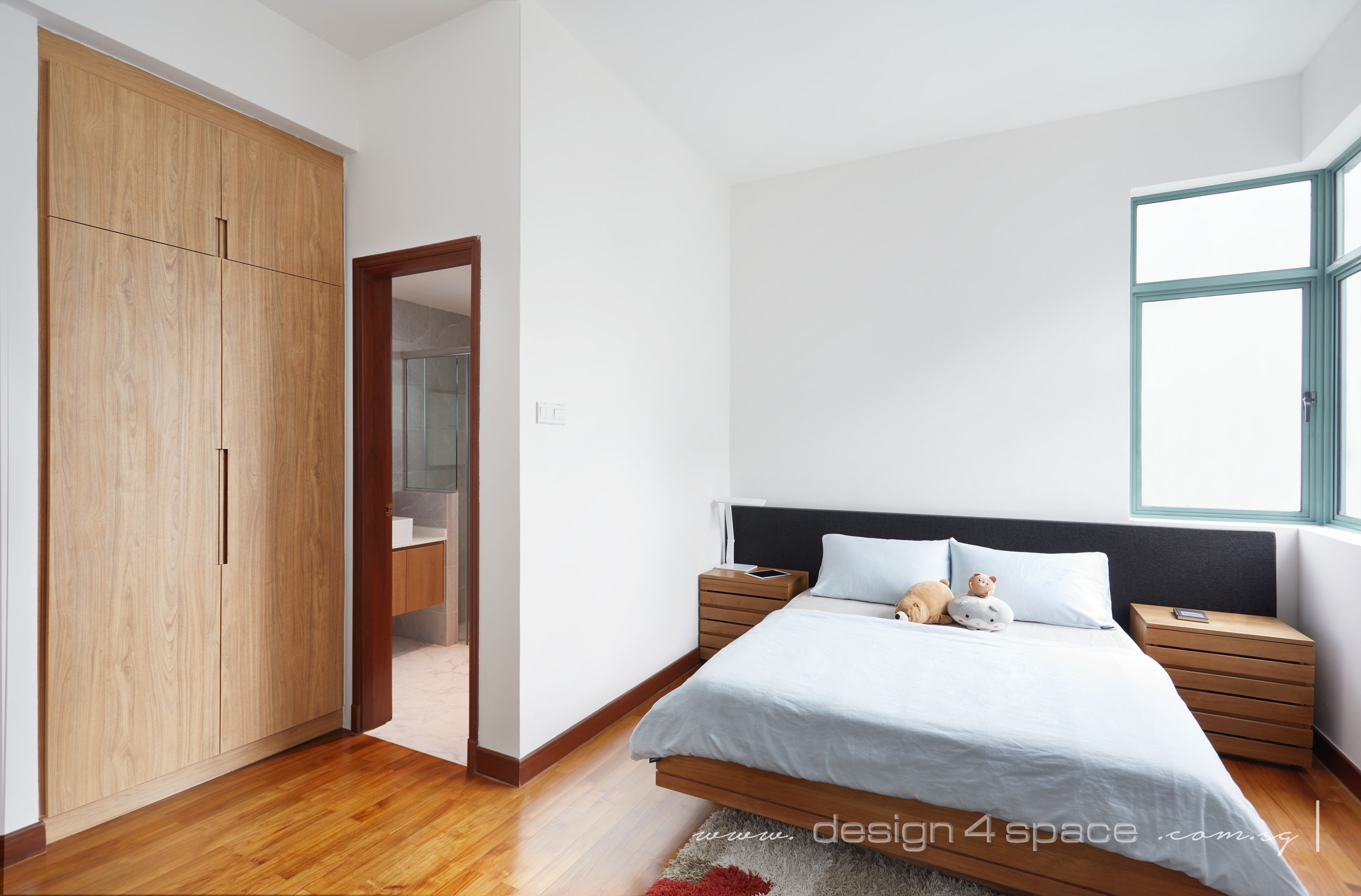 Industrial, Modern, Rustic Design - Bedroom - Condominium - Design by Design 4 Space Pte Ltd