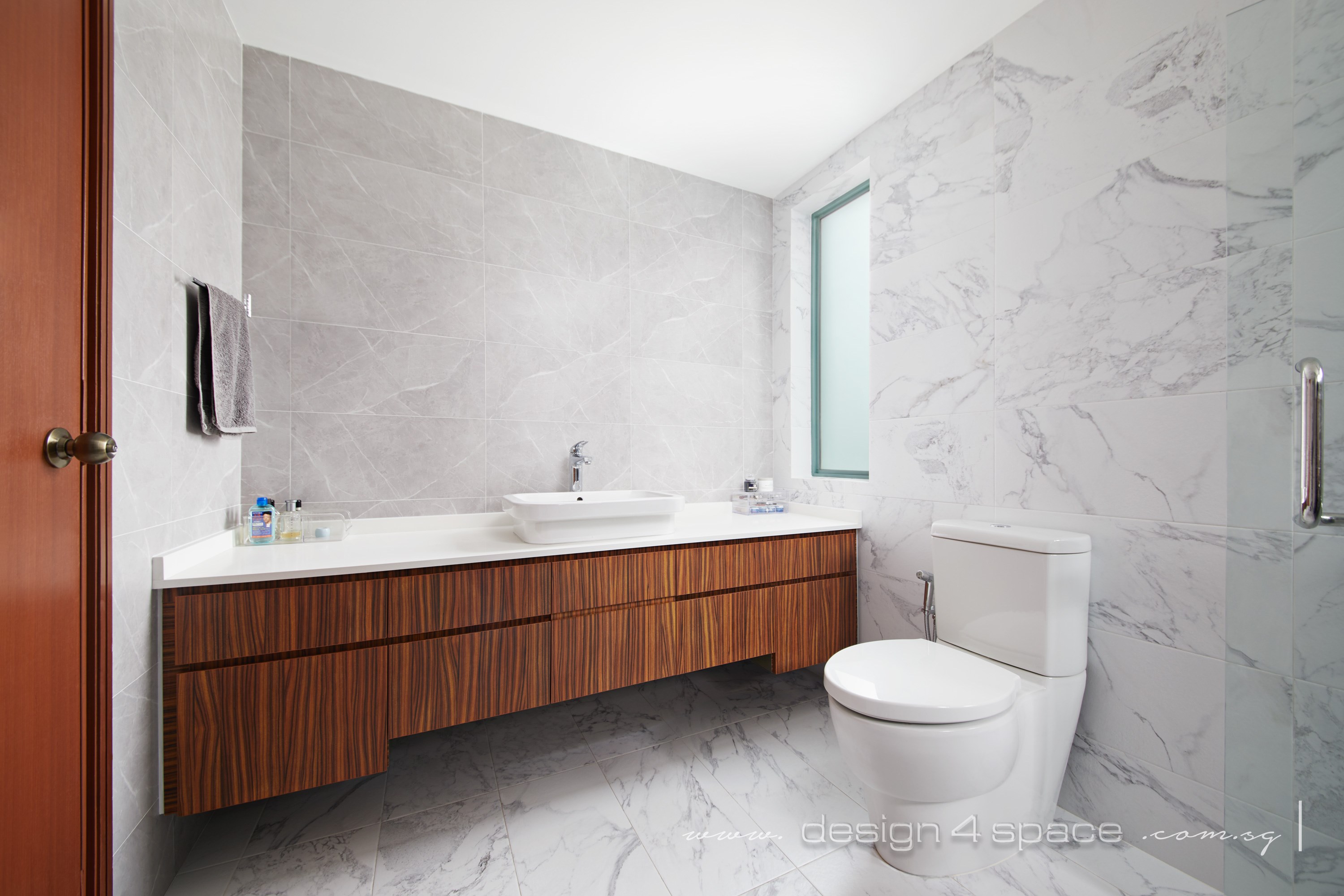 Industrial, Modern, Rustic Design - Bathroom - Condominium - Design by Design 4 Space Pte Ltd