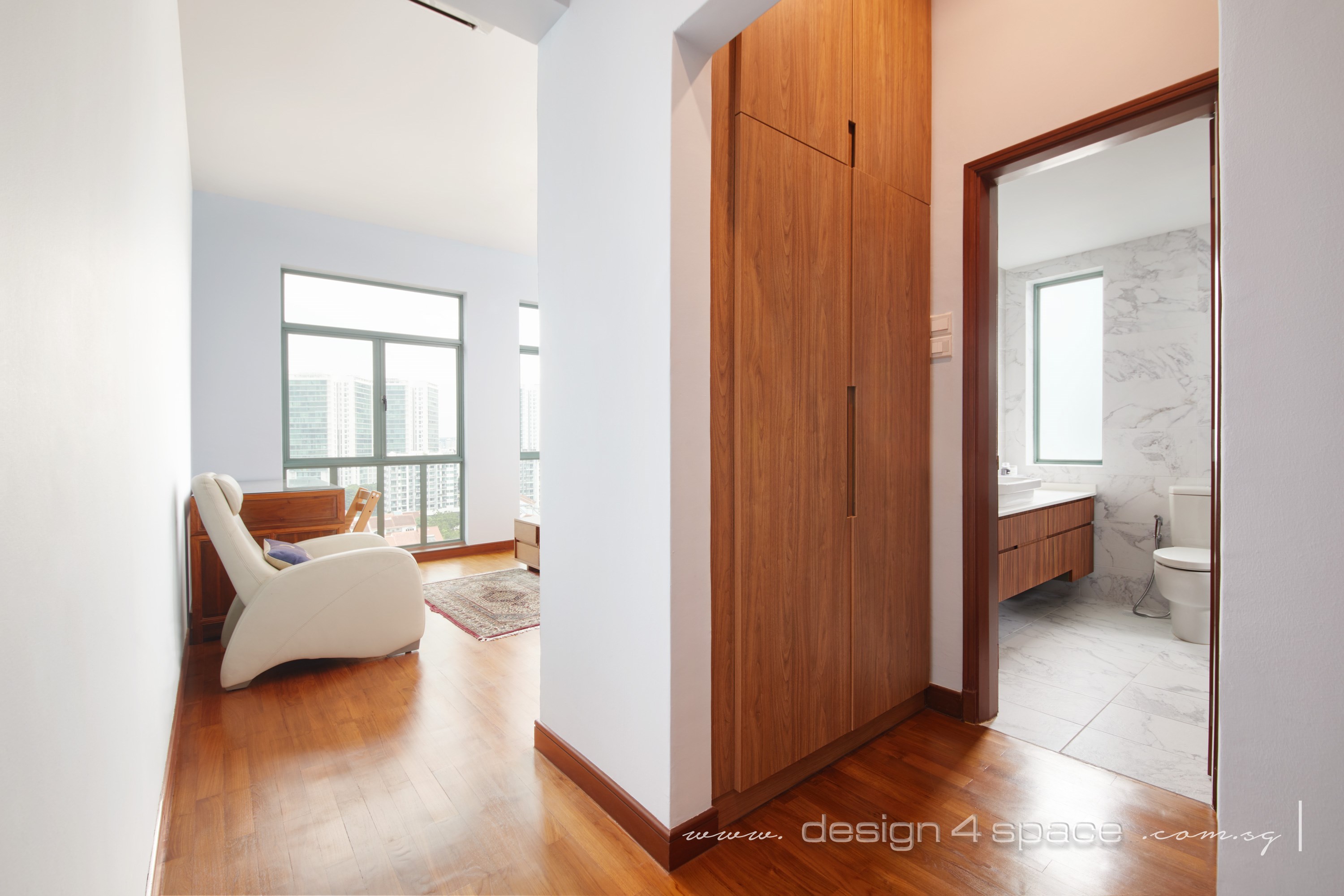 Industrial, Modern, Rustic Design - Bedroom - Condominium - Design by Design 4 Space Pte Ltd