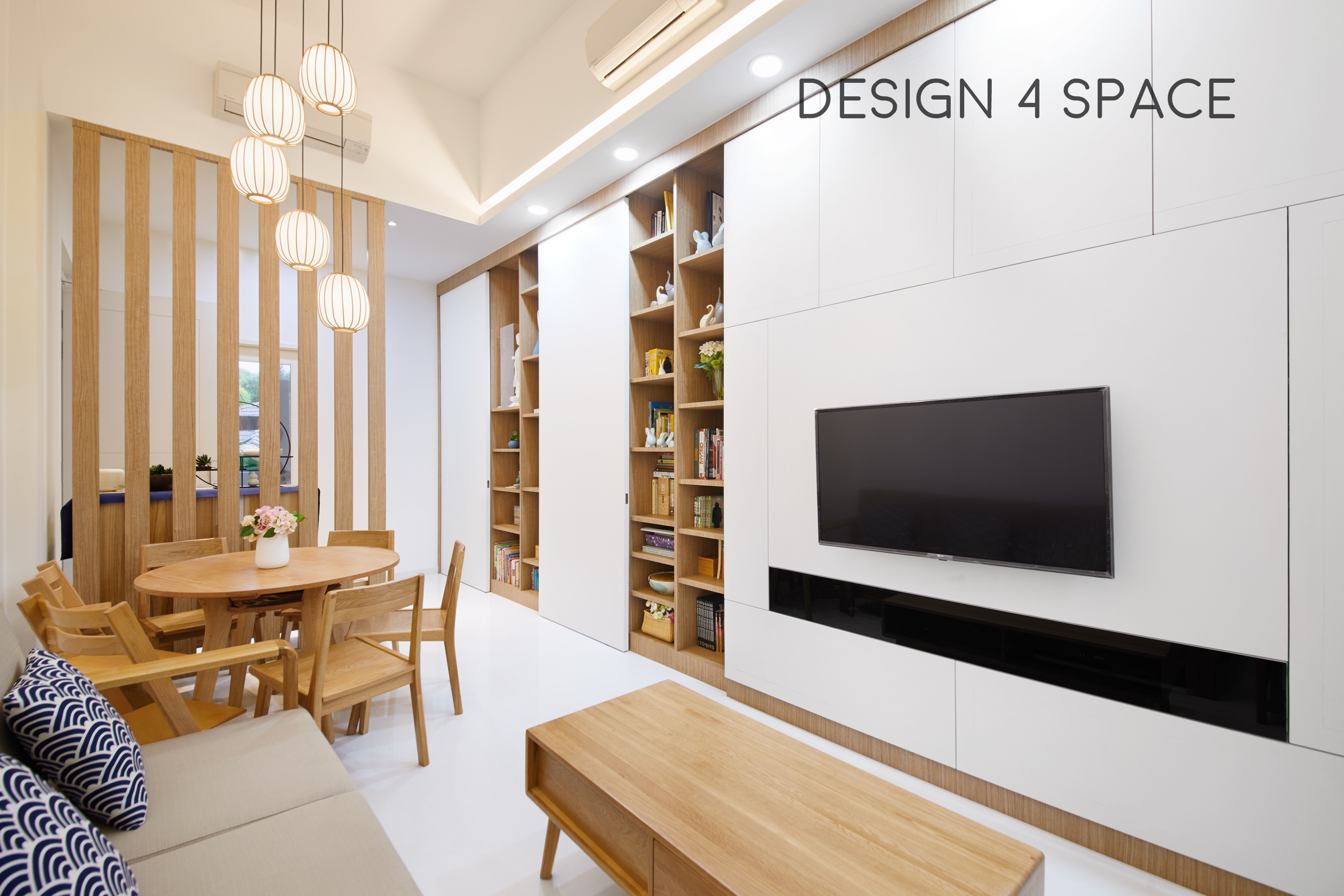 Contemporary, Modern Design - Living Room - Condominium - Design by Design 4 Space Pte Ltd