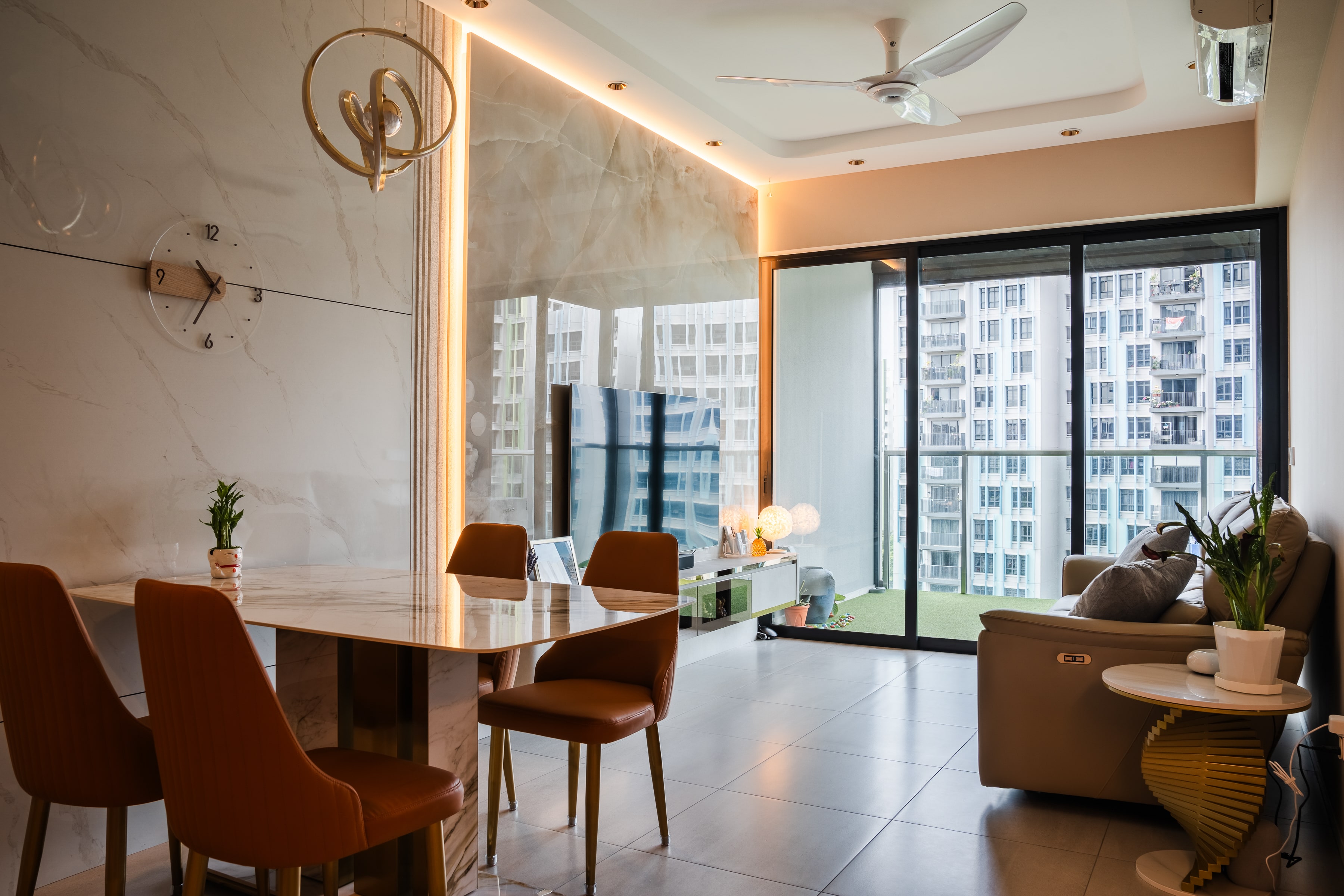 Contemporary, Modern Design - Living Room - Condominium - Design by Design 4 Space Pte Ltd