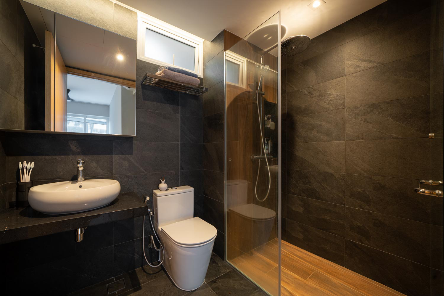 Contemporary, Modern Design - Bathroom - Condominium - Design by Design 4 Space Pte Ltd