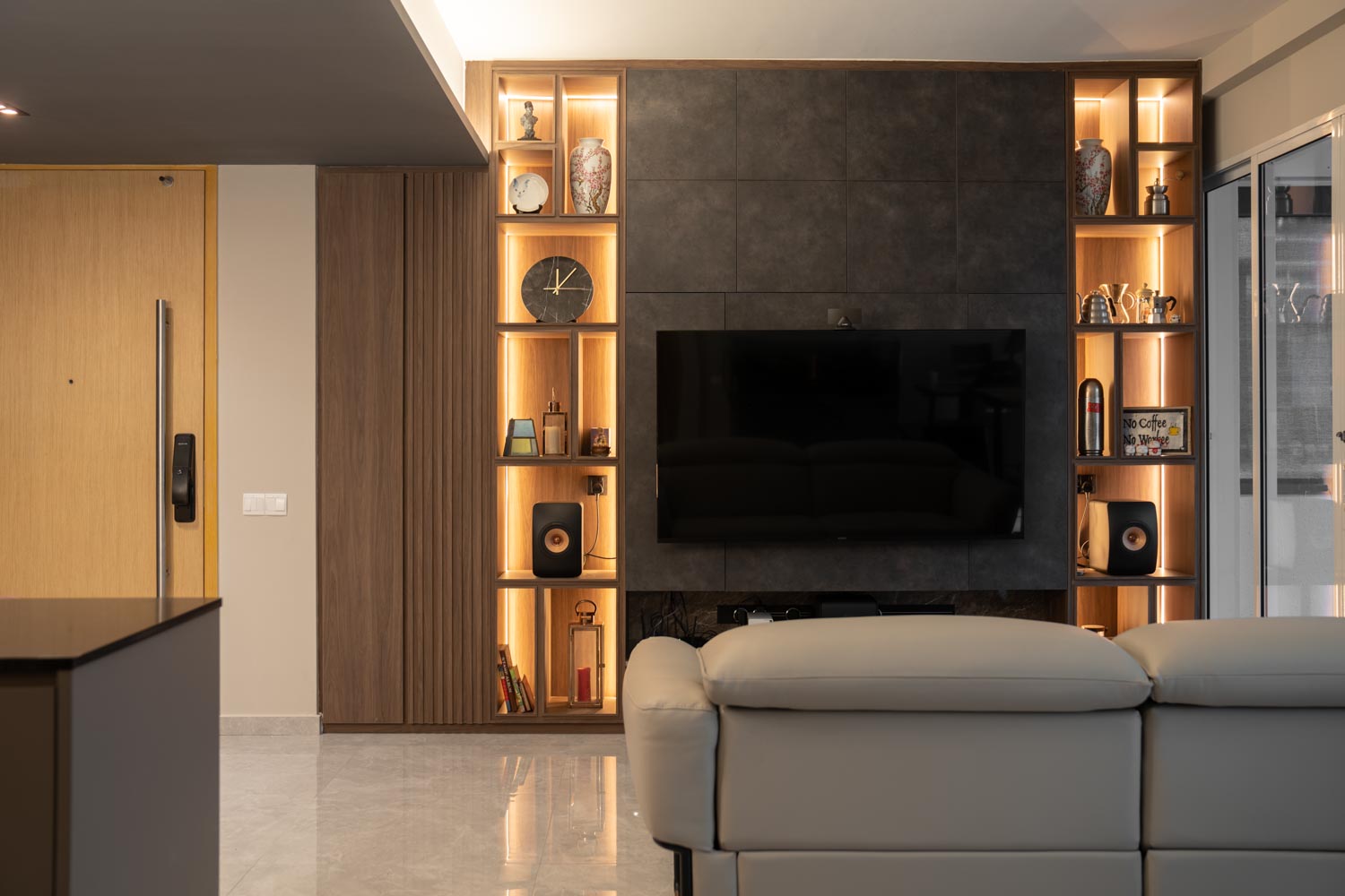 Contemporary, Modern Design - Living Room - Condominium - Design by Design 4 Space Pte Ltd