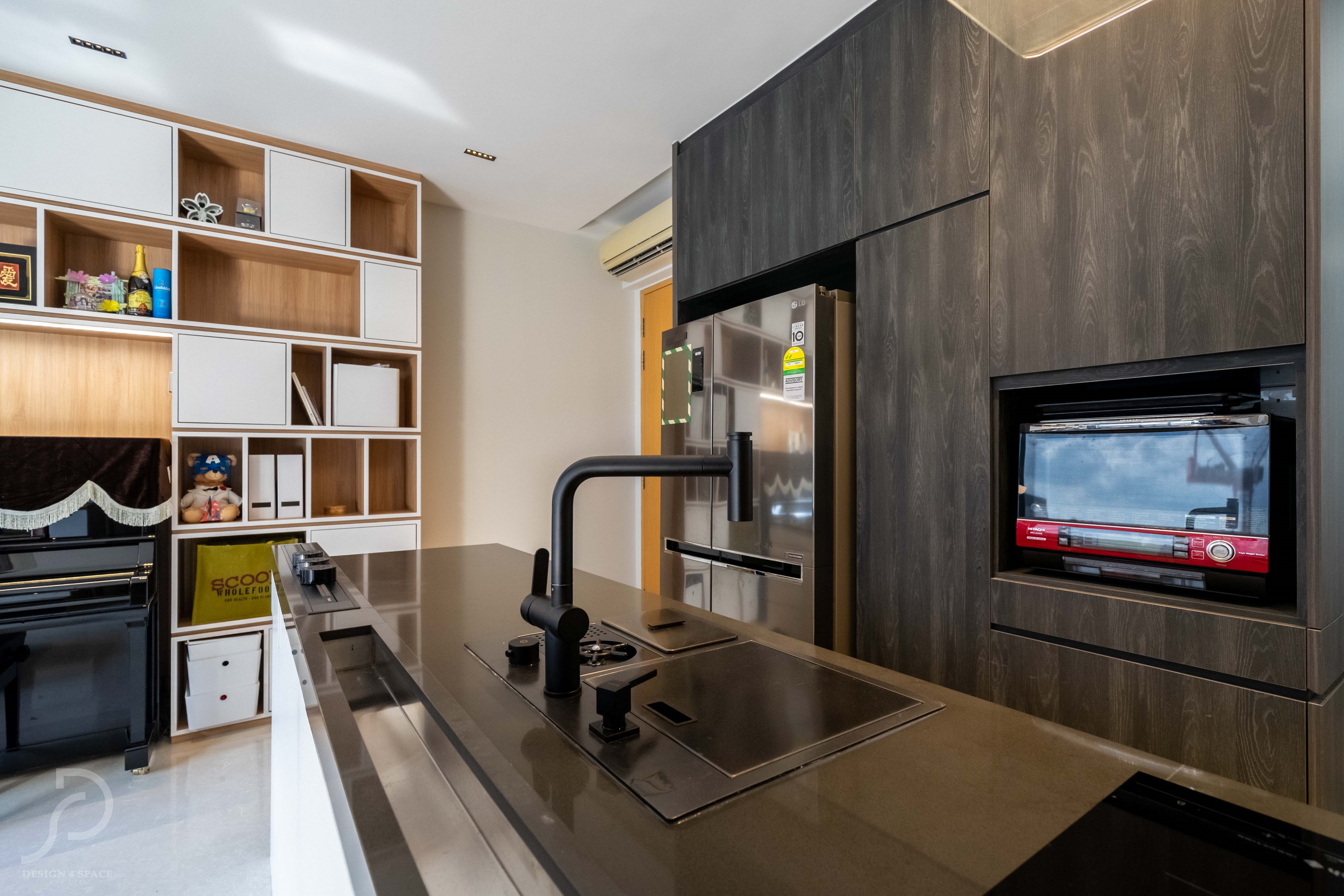 Contemporary Design - Kitchen - Condominium - Design by Design 4 Space Pte Ltd