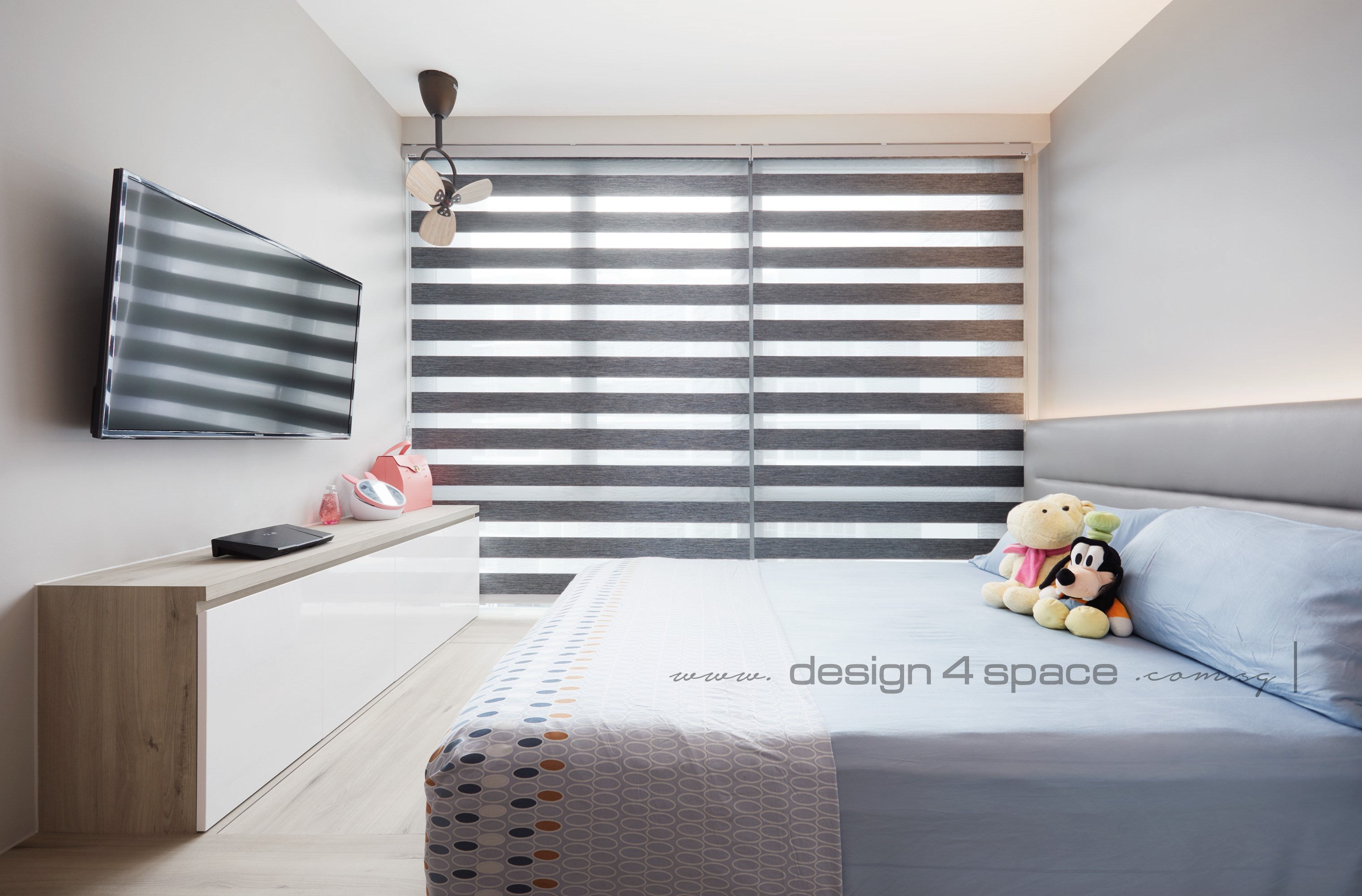 Contemporary Design - Bedroom - Condominium - Design by Design 4 Space Pte Ltd