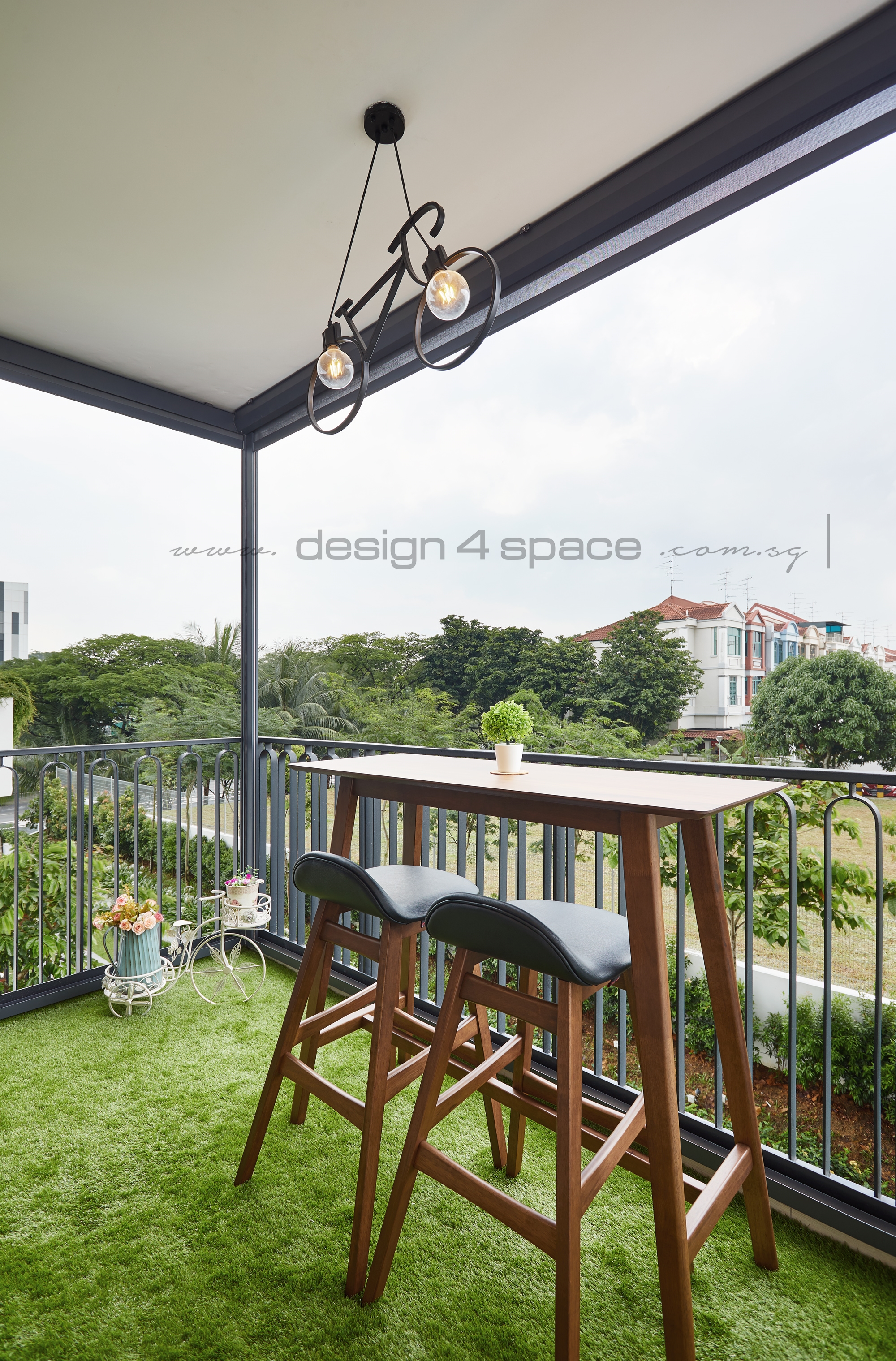 Modern Design - Garden - Condominium - Design by Design 4 Space Pte Ltd