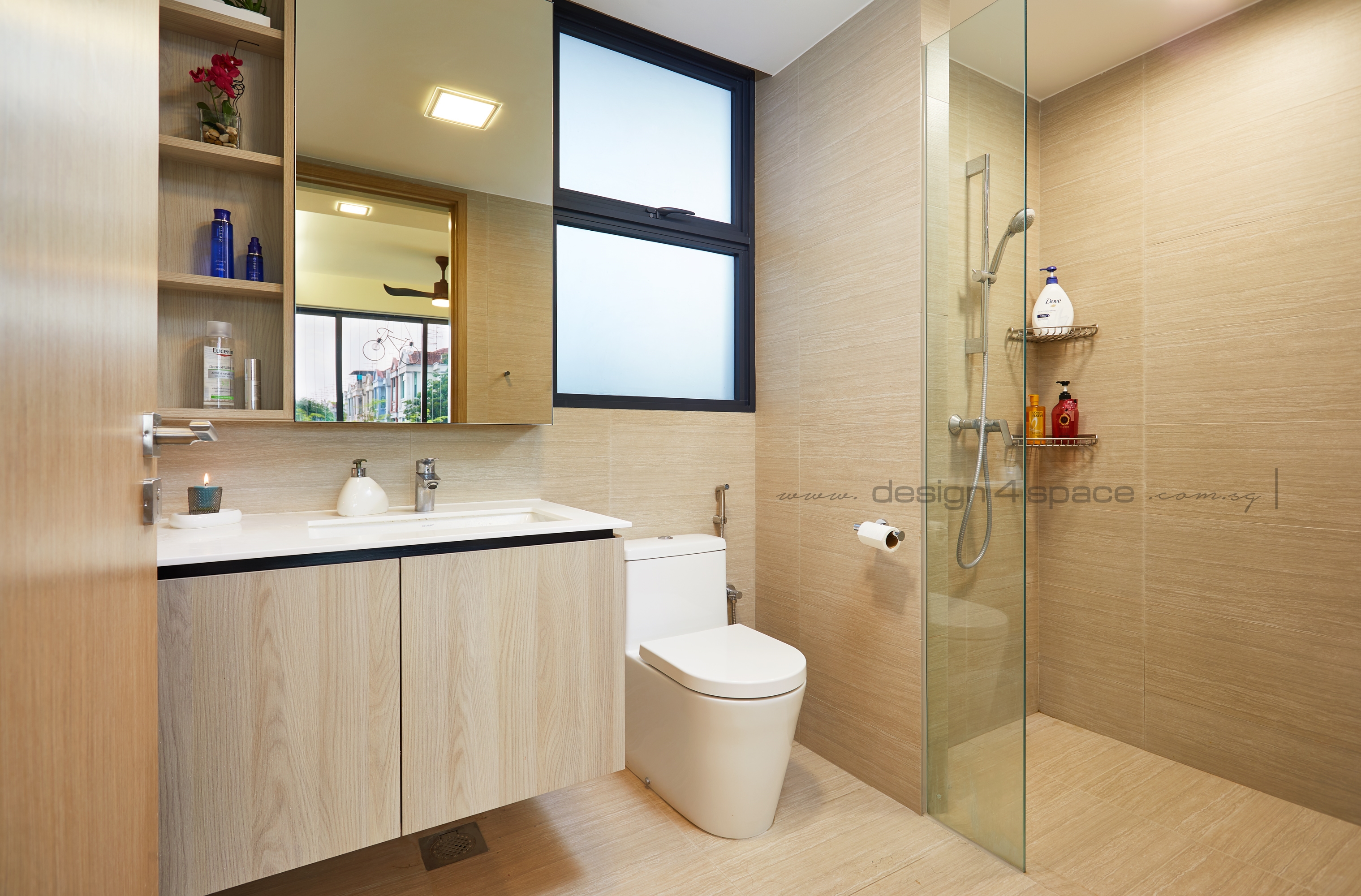 Modern Design - Bathroom - Condominium - Design by Design 4 Space Pte Ltd