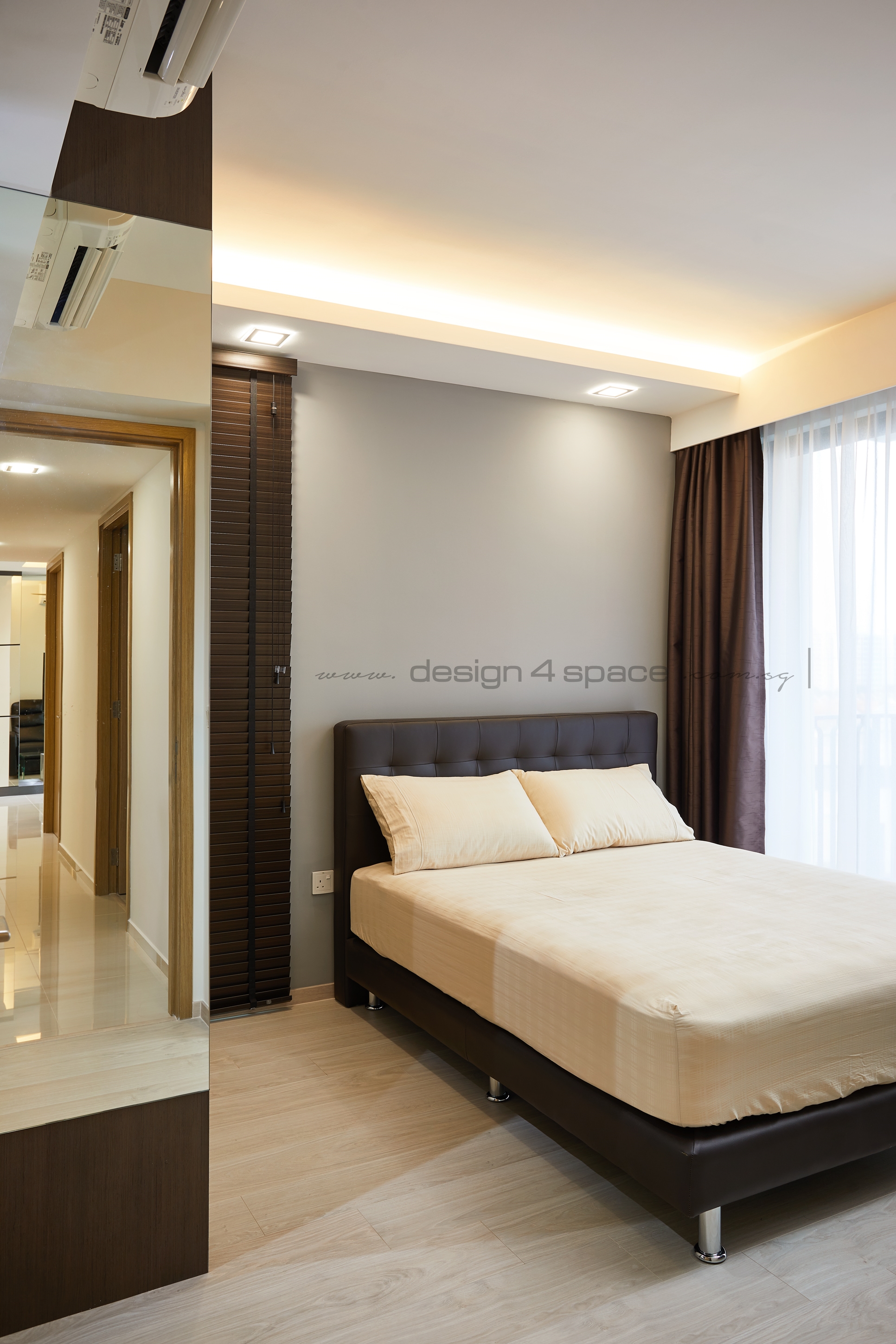 Modern Design - Bedroom - Condominium - Design by Design 4 Space Pte Ltd