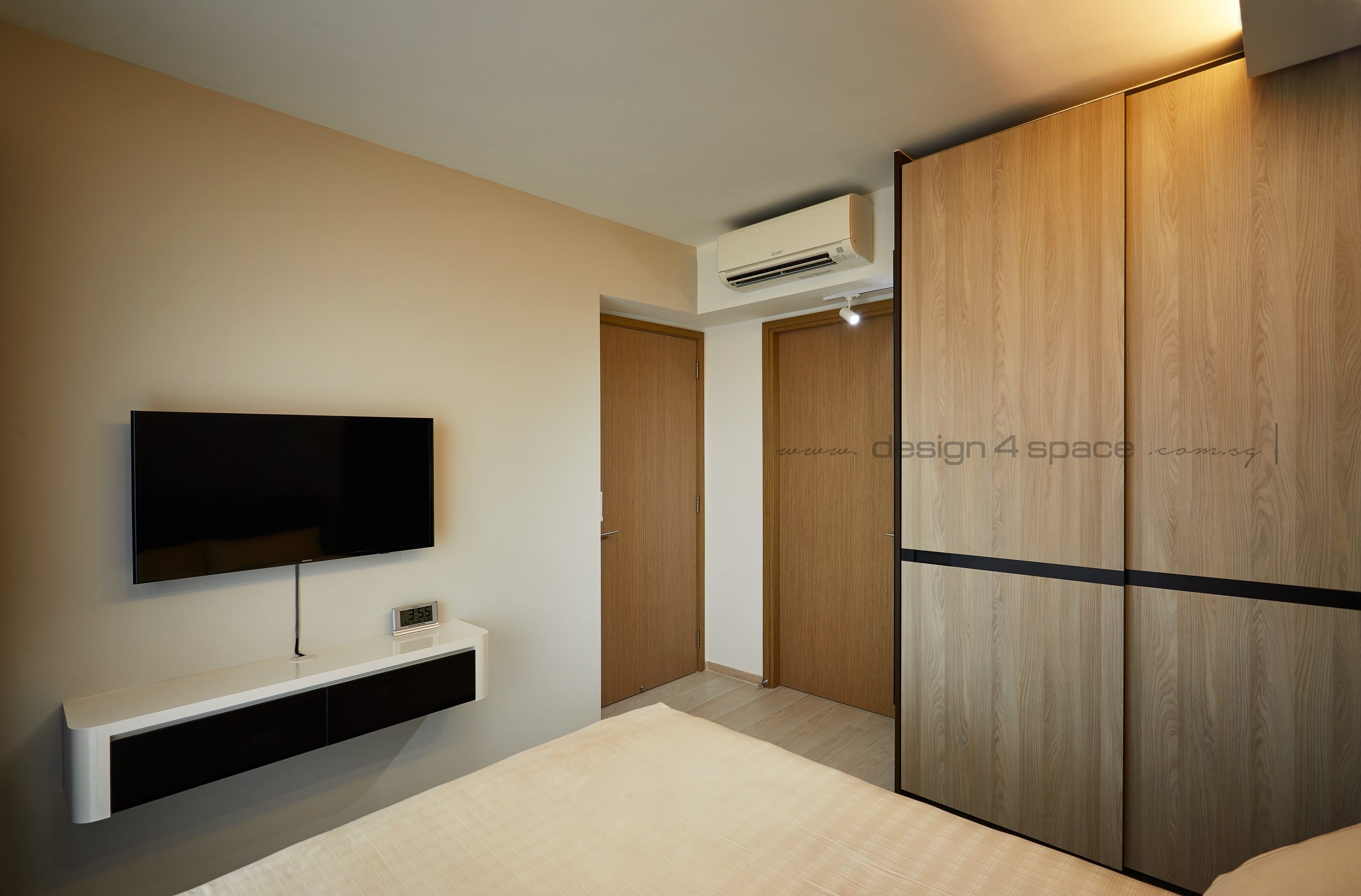 Modern Design - Bedroom - Condominium - Design by Design 4 Space Pte Ltd