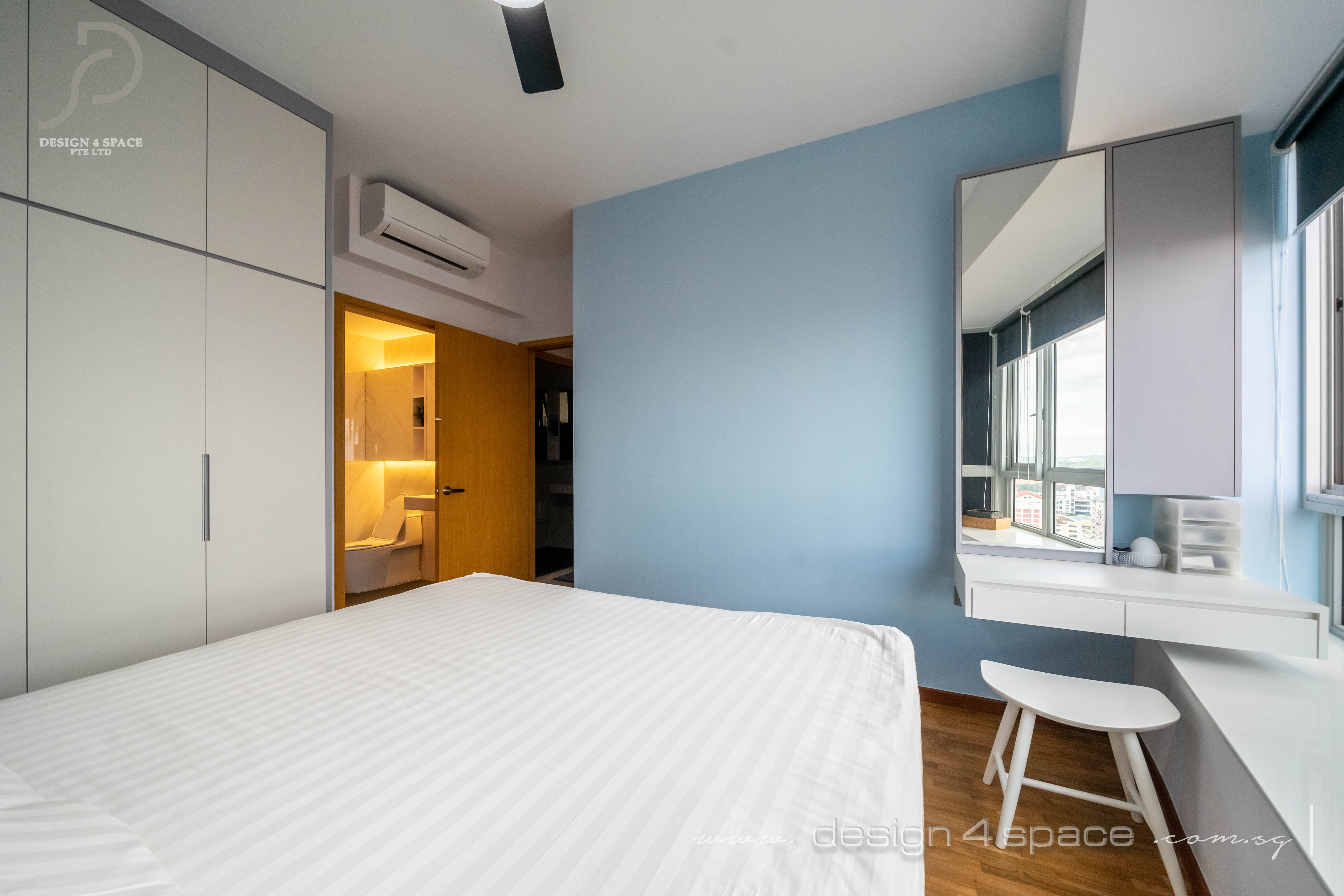 Contemporary Design - Bedroom - Condominium - Design by Design 4 Space Pte Ltd